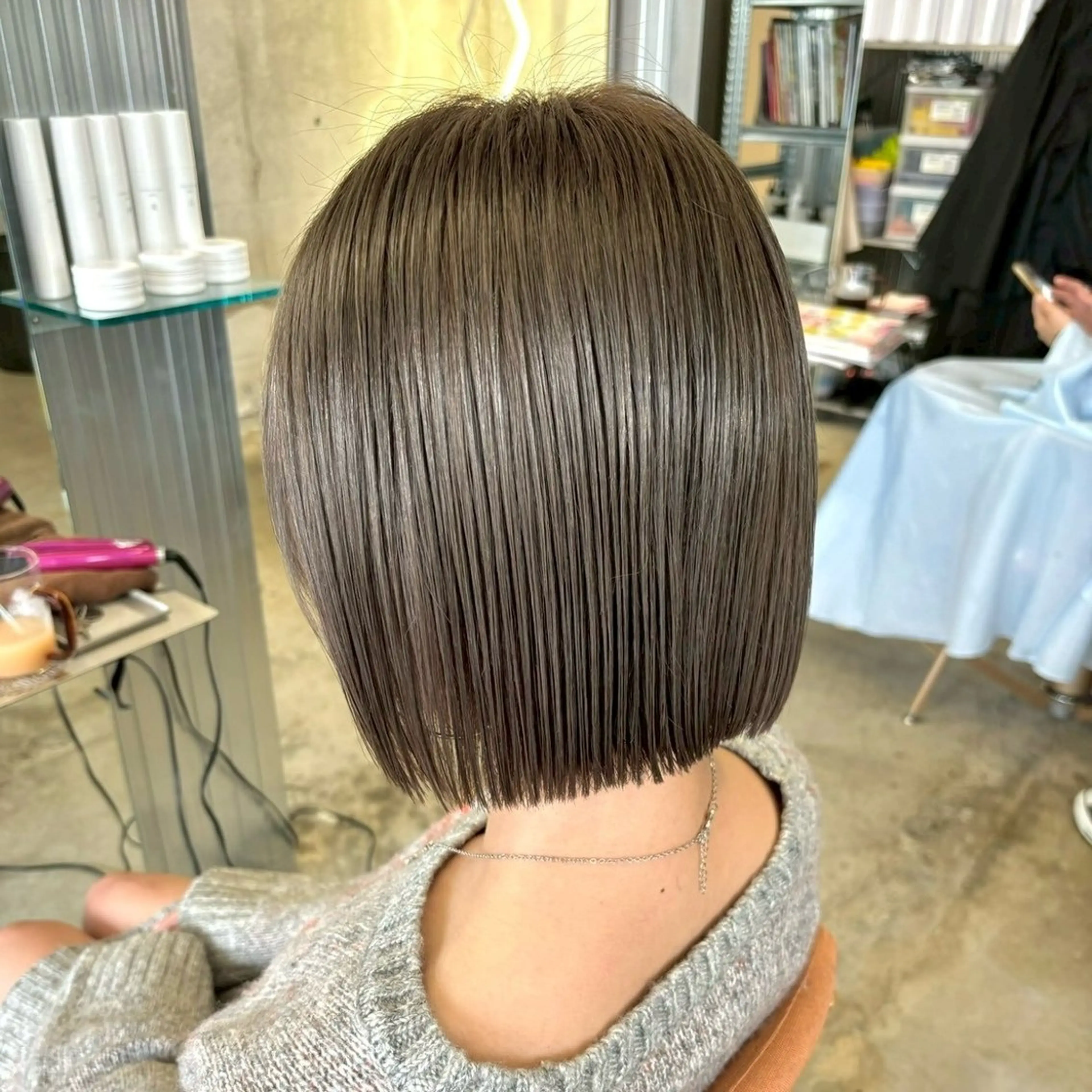 ミディアム カラー LOMARLIE YUSUKE🫧のヘアスタイル