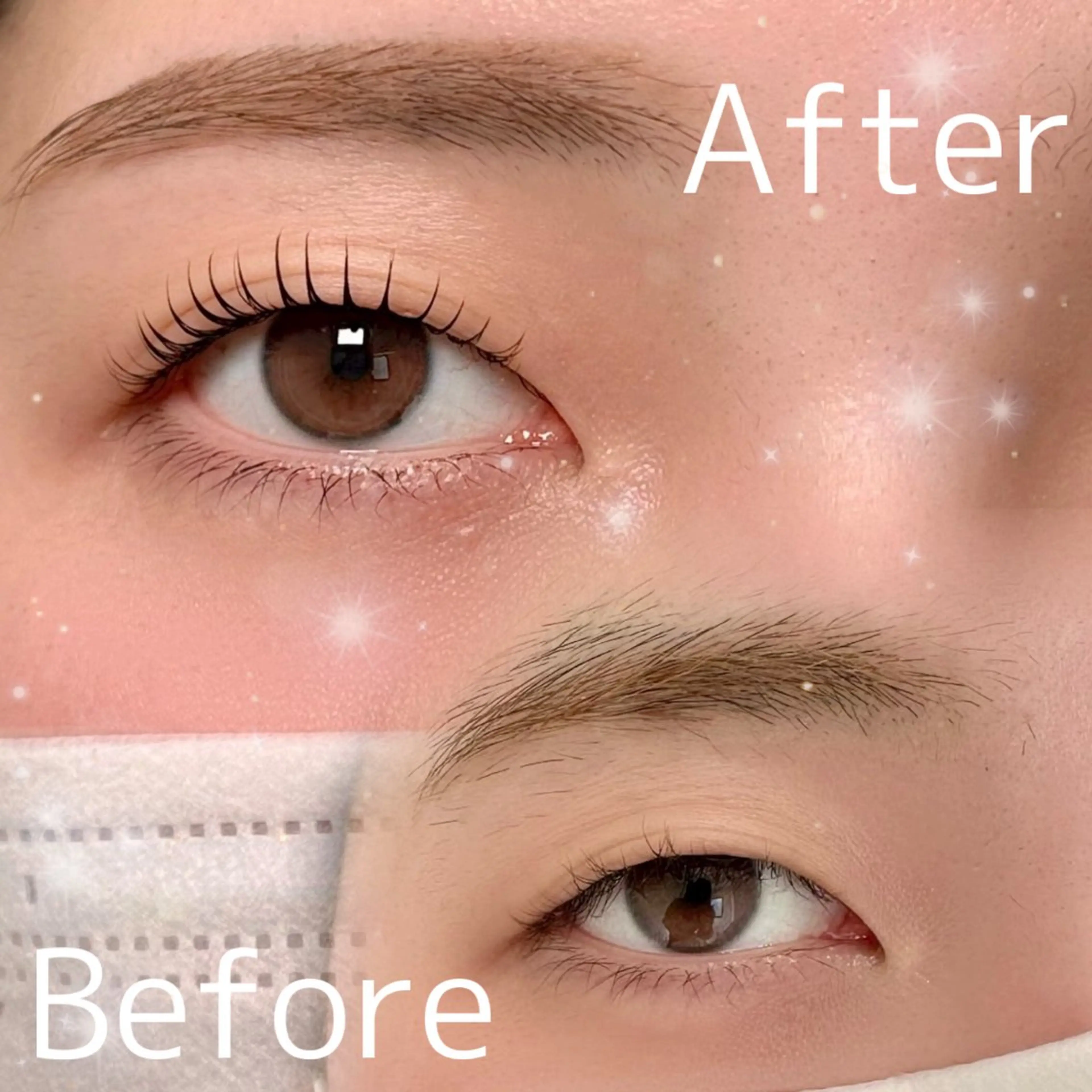 マツエク・マツパ jolie 栄𖤐のマツエク・マツパデザイン