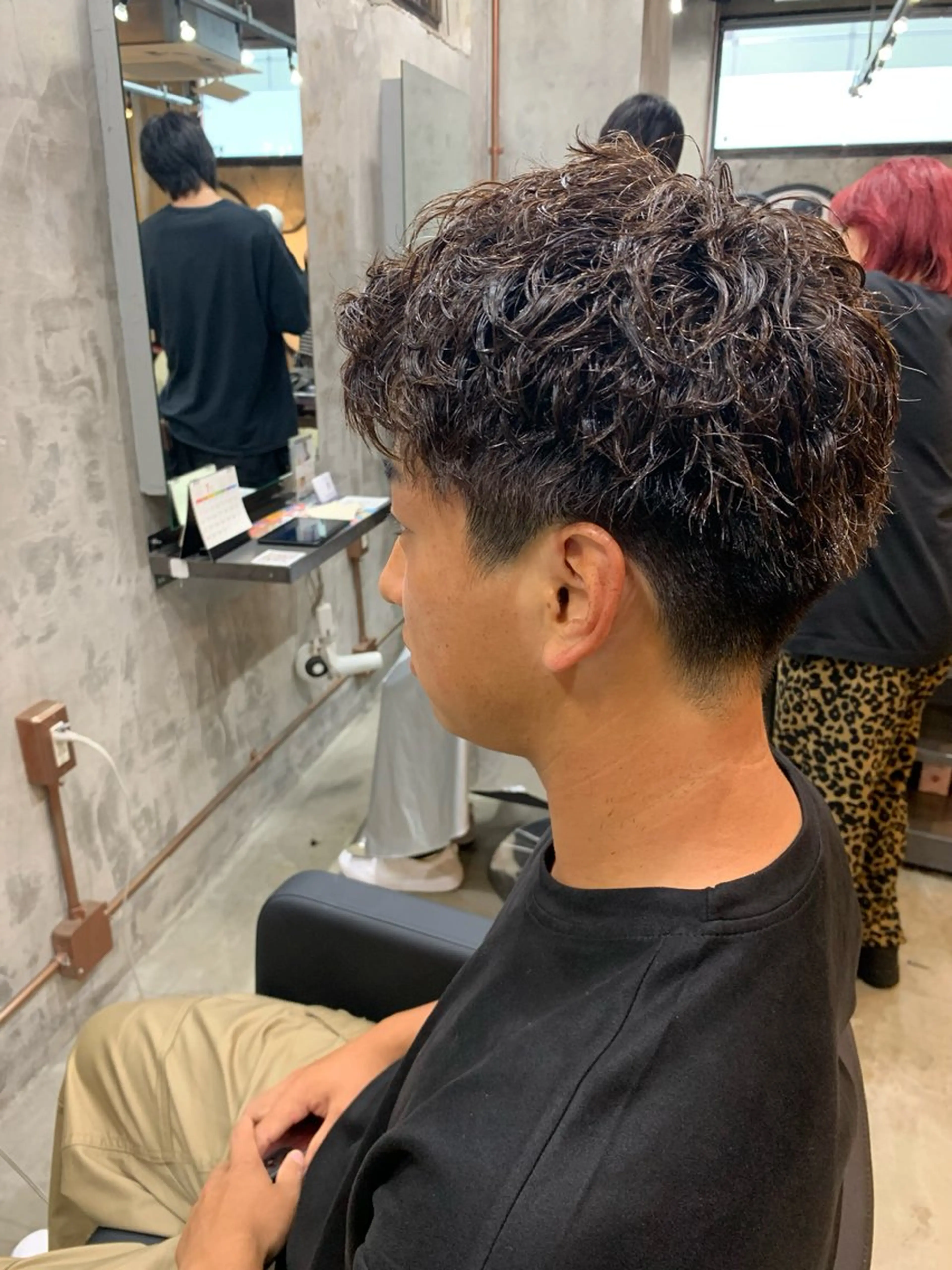 パーマ メンズ カット パーマ ⚡️メンズパーマ特化 mens支持◎/忠地のヘアスタイル