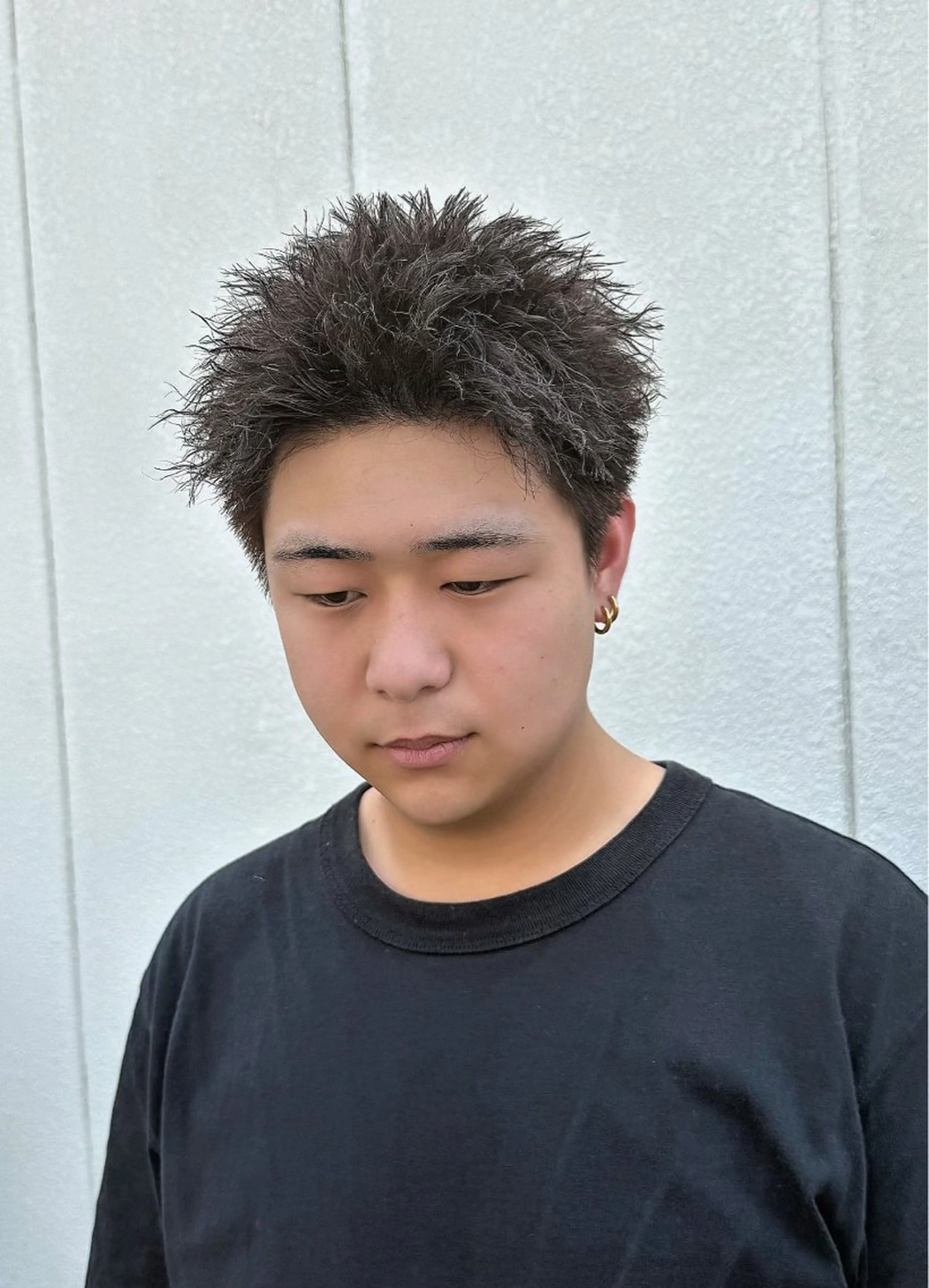 ショート メンズ スパイキーショート ショートヘア headstock所属・31日カットパーマ枠 のすけ【五位堂】のヘアスタイル