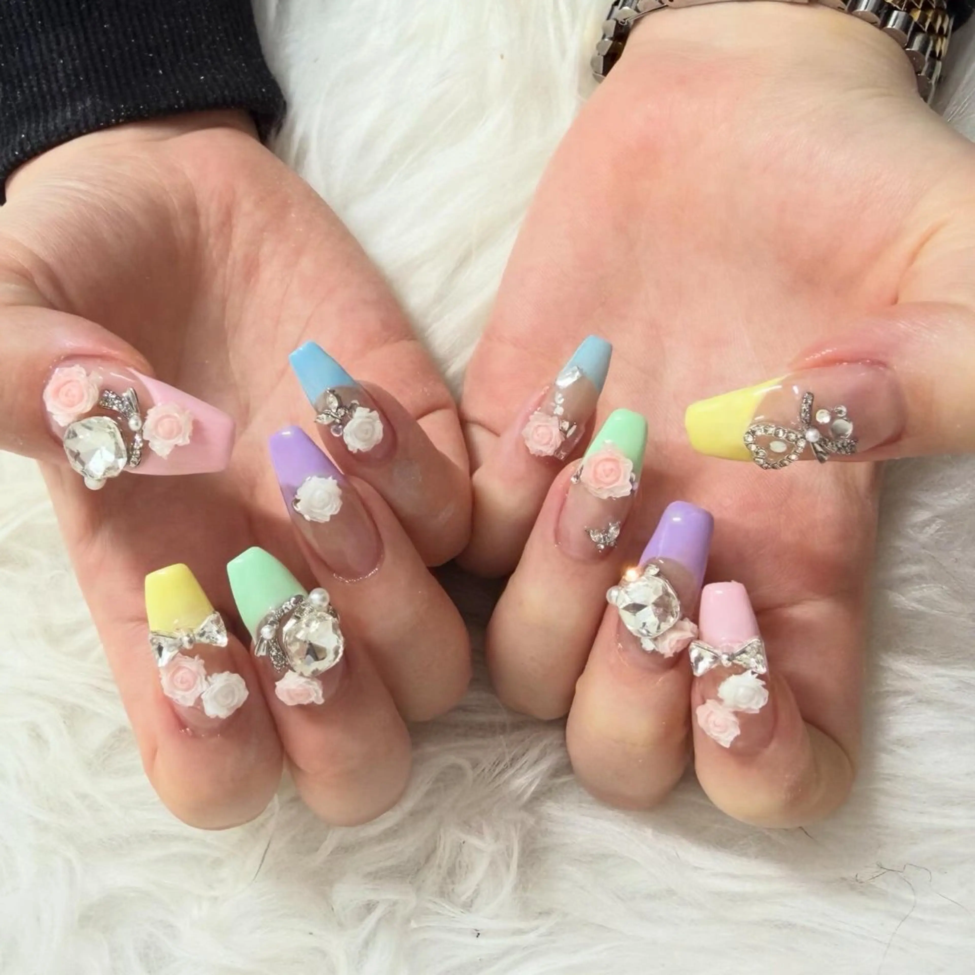 ロング ハンドネイル mao .のネイルデザイン