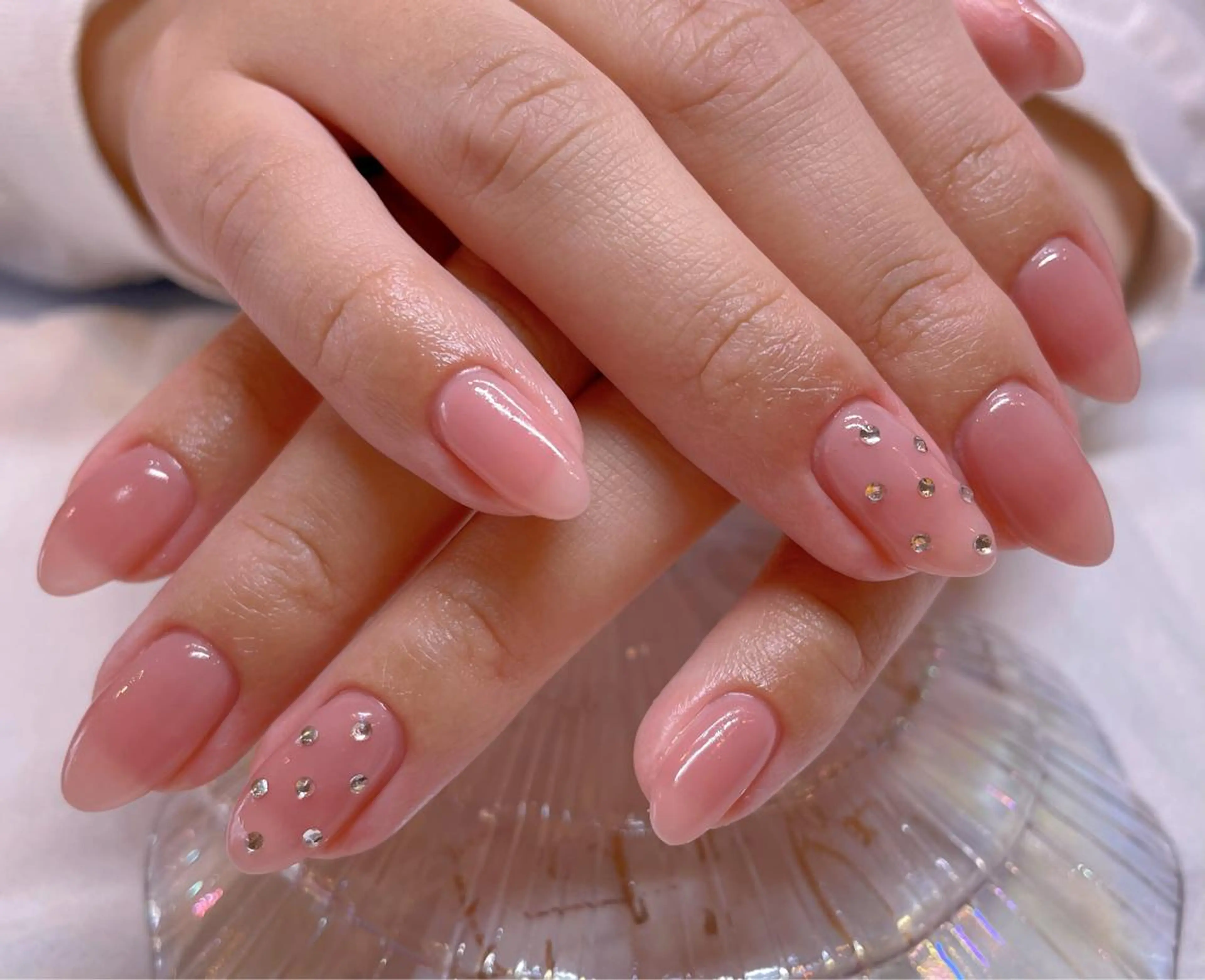 ネイル ピンク シンプルネイル ハンドネイル ネイリスト ❄️ユキ❄️のネイルデザイン