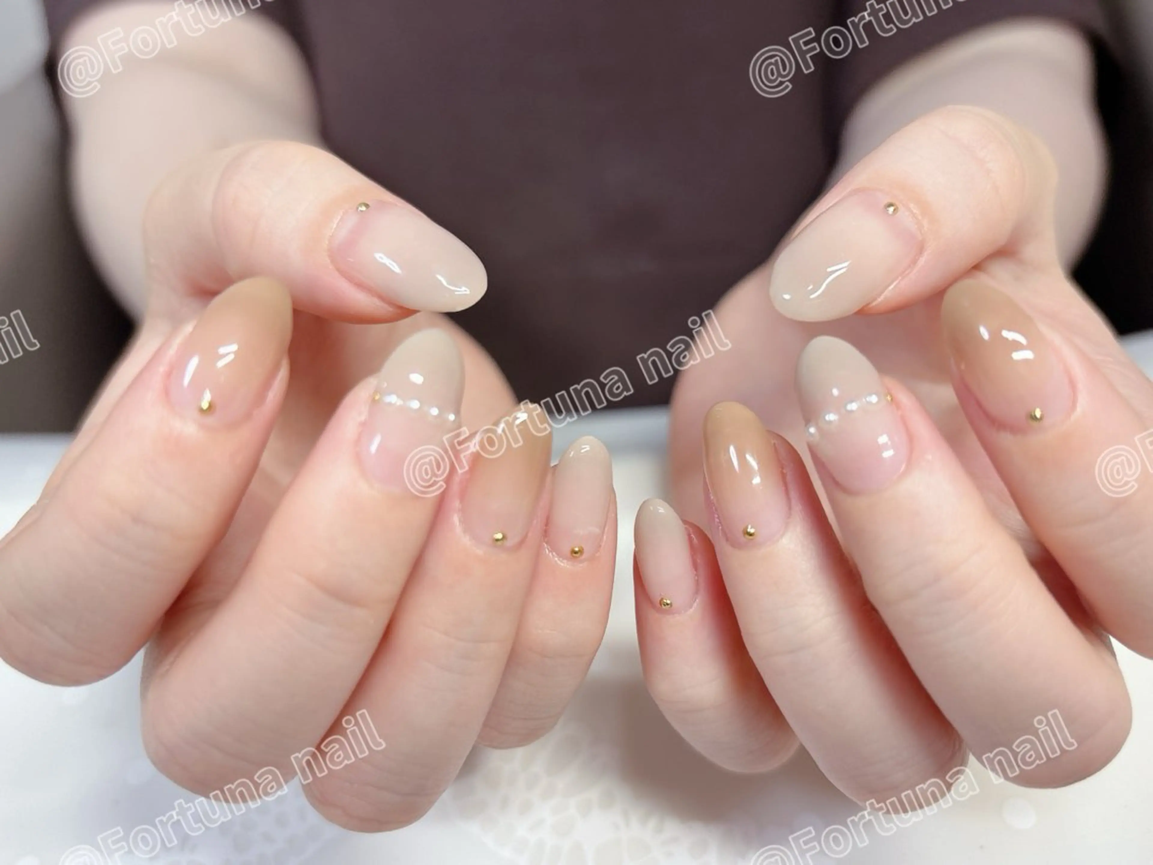 ネイル ハンドネイル ハンドケア Nail •Head スパFortunaのネイルデザイン