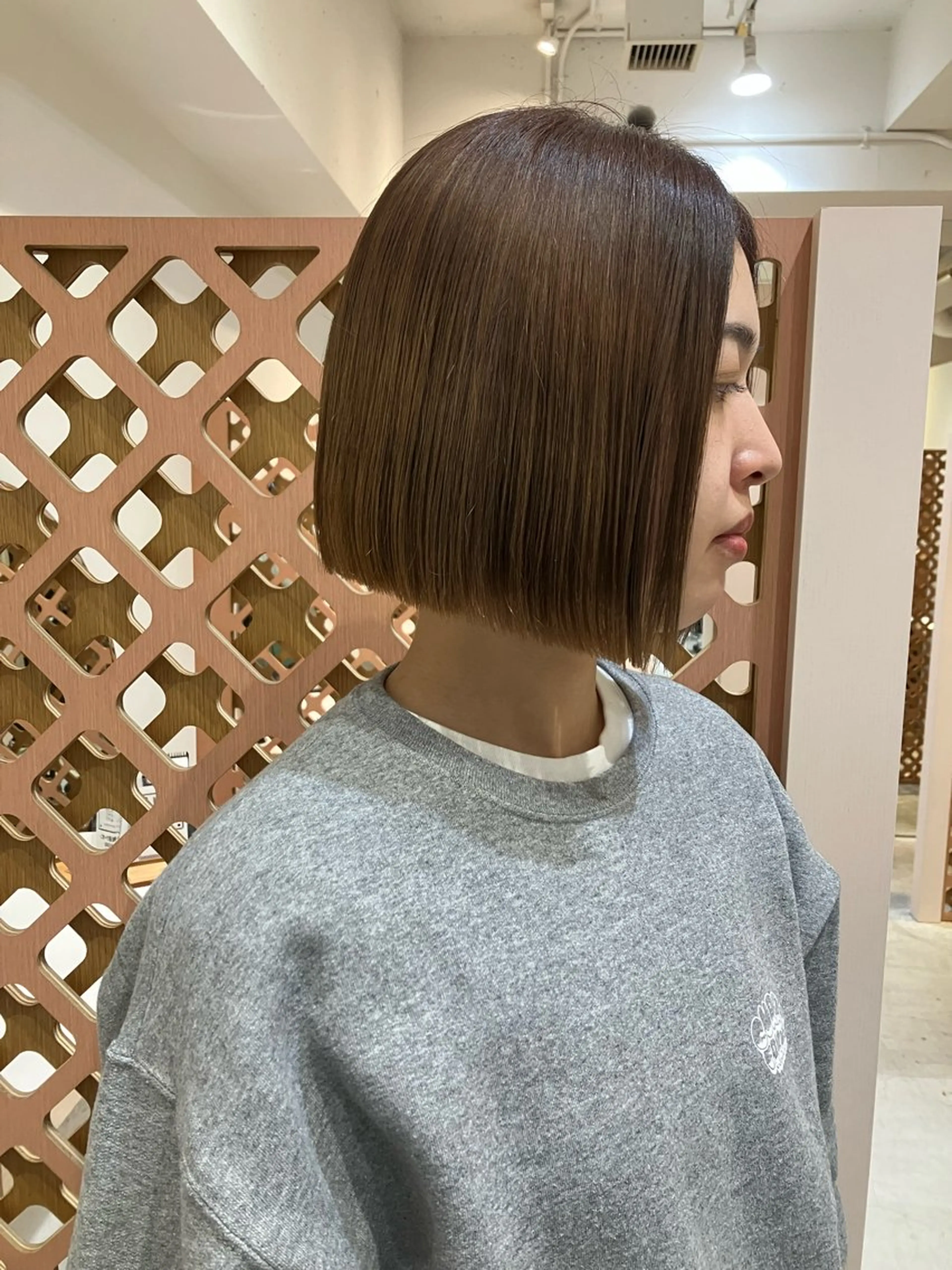 ショート カラー ボブ ショートヘア カット ヘアカラー 川間 将彦のヘアスタイル