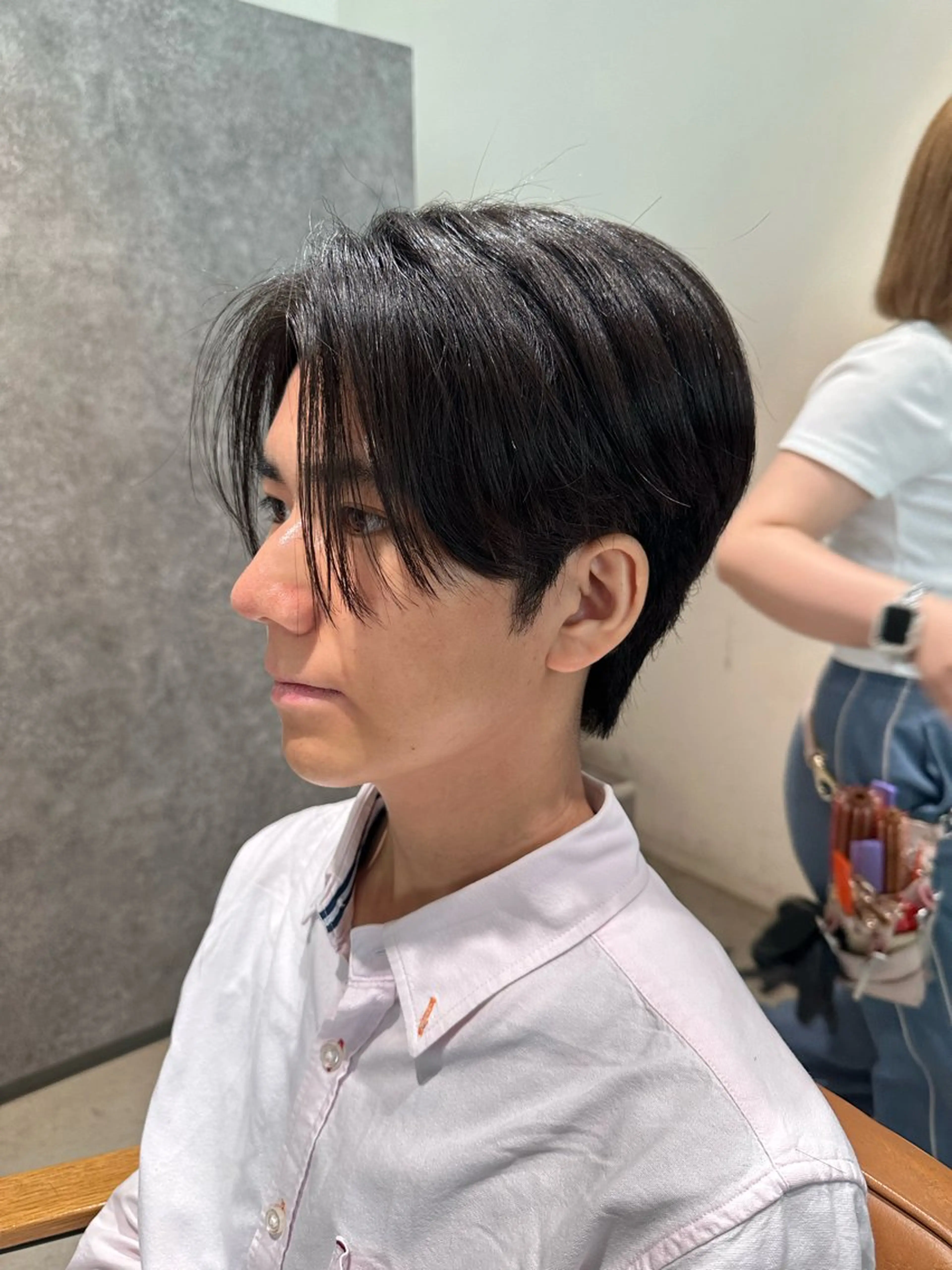 メンズ センターパート メンズ特化美容師/ 廣瀬勇斗のヘアスタイル