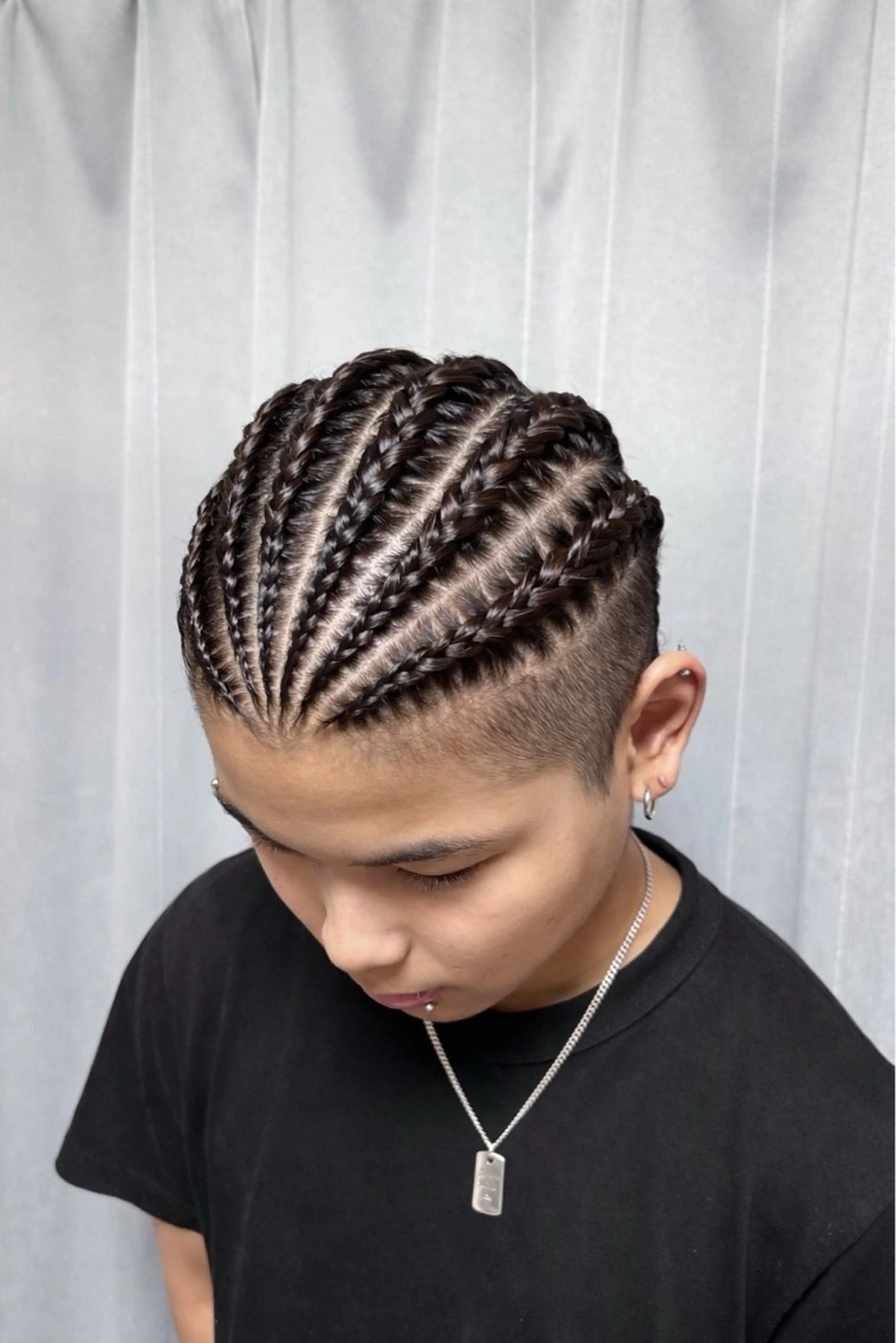 ヘアアレンジ メンズ ヘアセット airi🌺カラー /特殊ヘア⛓️🖤のヘアスタイル