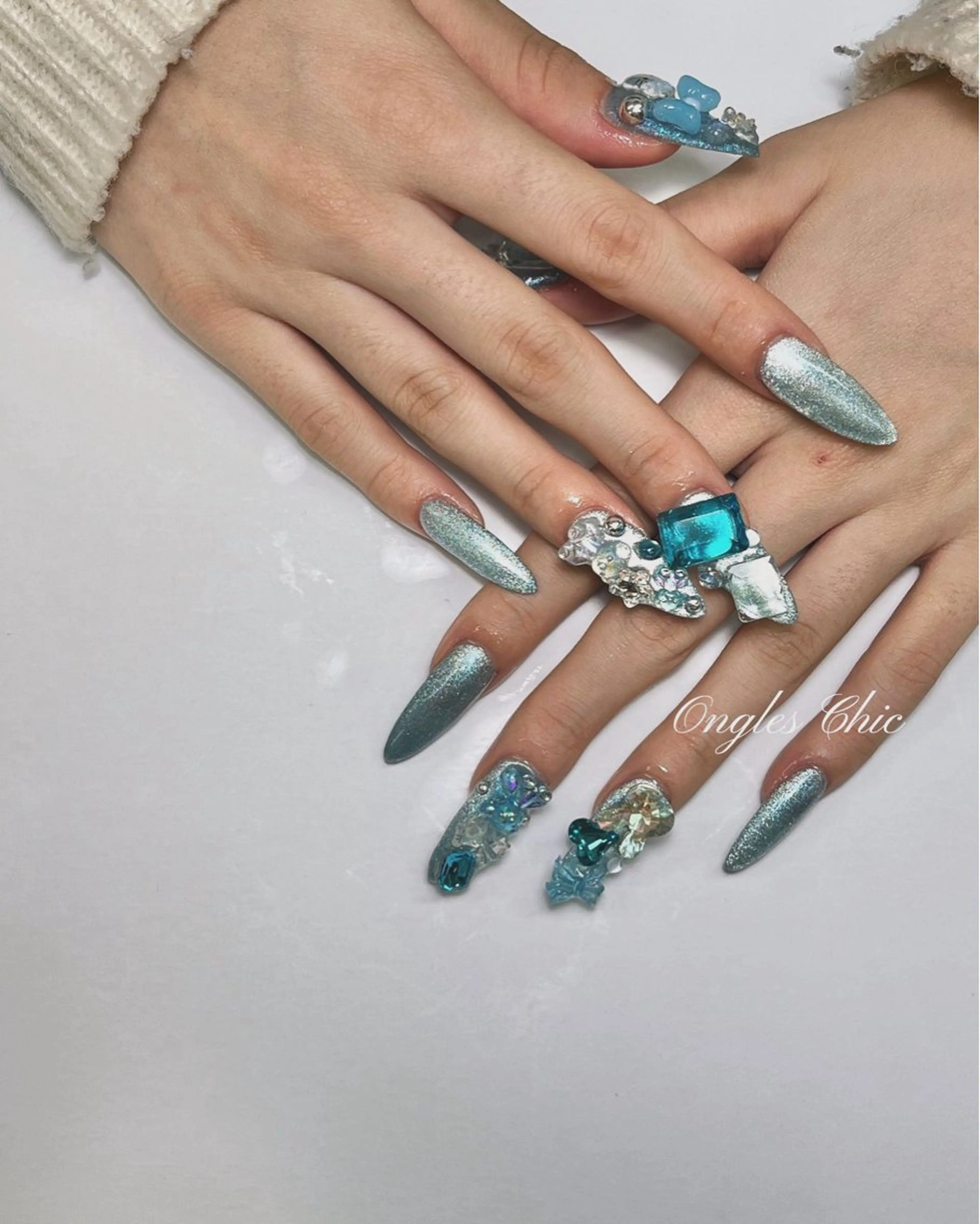 ネイル ハンドネイル ongles chic24時間営業のネイルデザイン