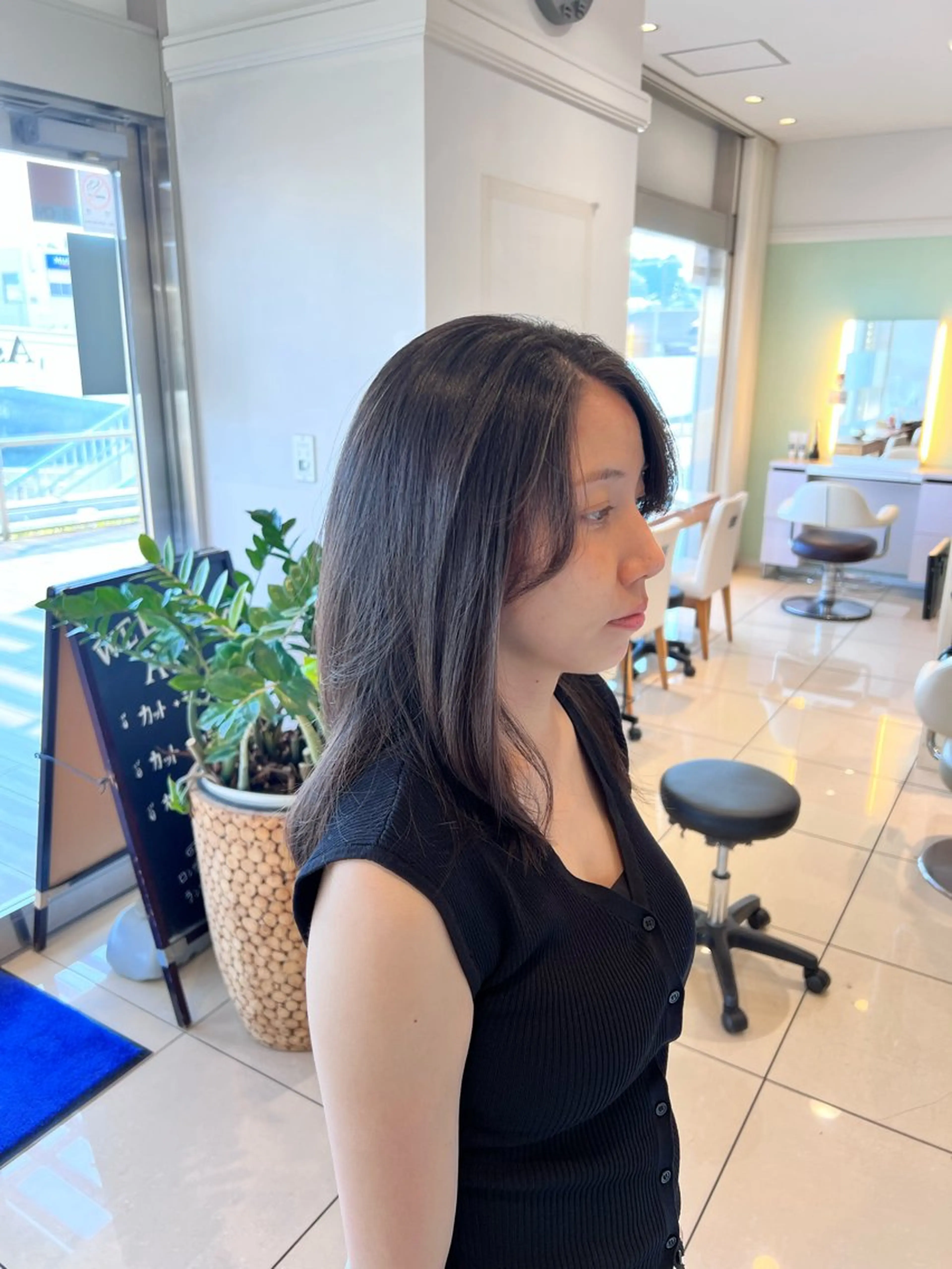 セミロング 金子 直樹のヘアスタイル