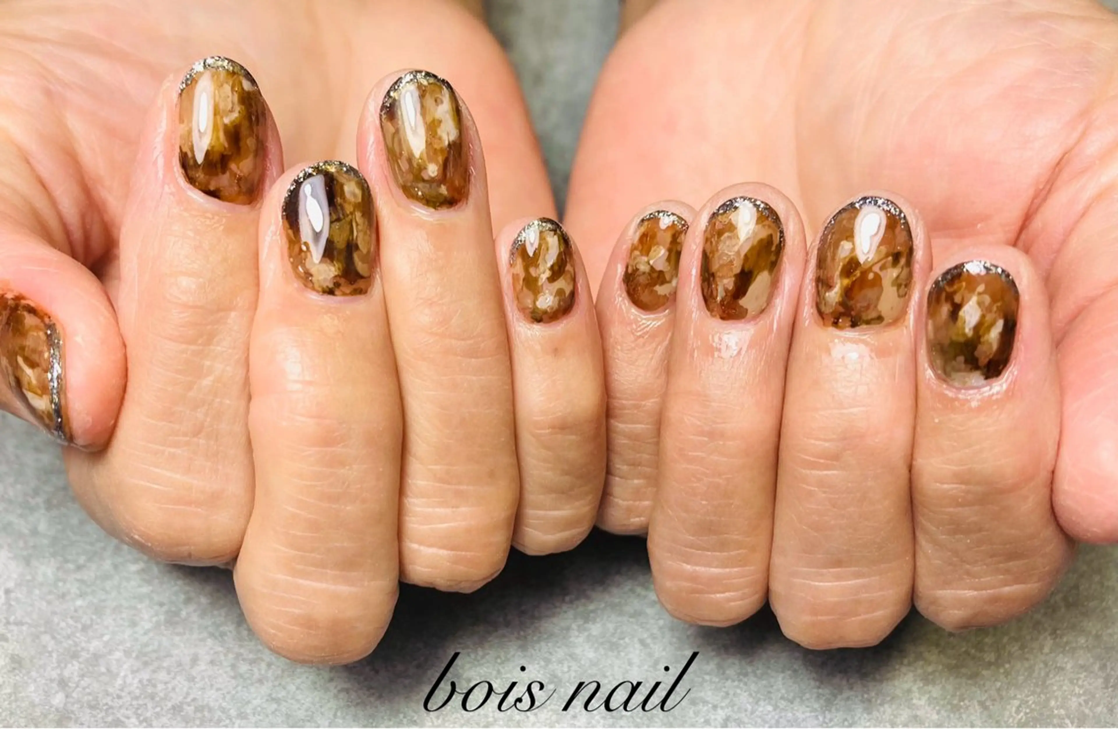 ネイル ハンドネイル bois nail ボワネイル北巽のネイルデザイン