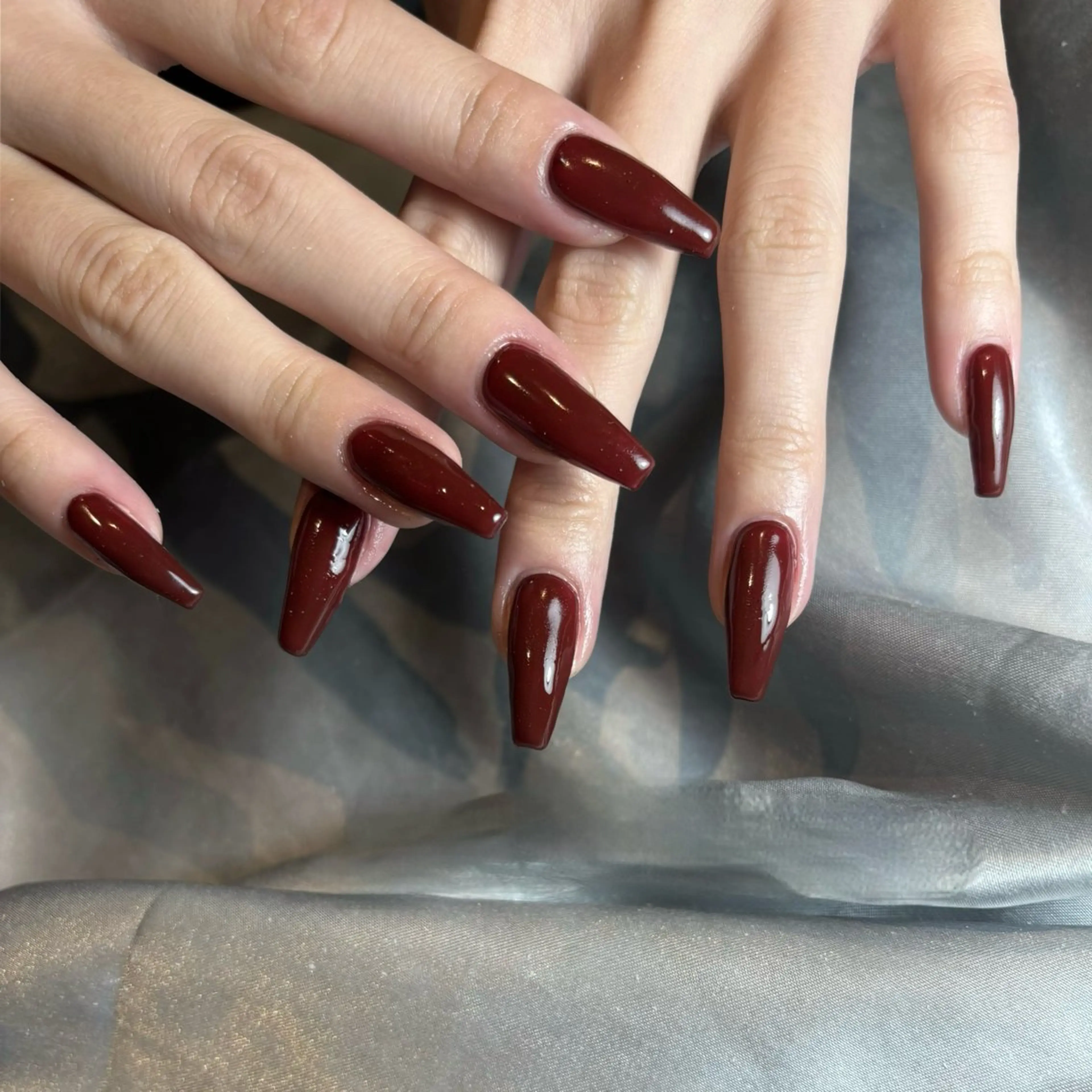 【スカルプ】他店オフ込み　ワンカラー、グラデーションネイル💅🏻の写真