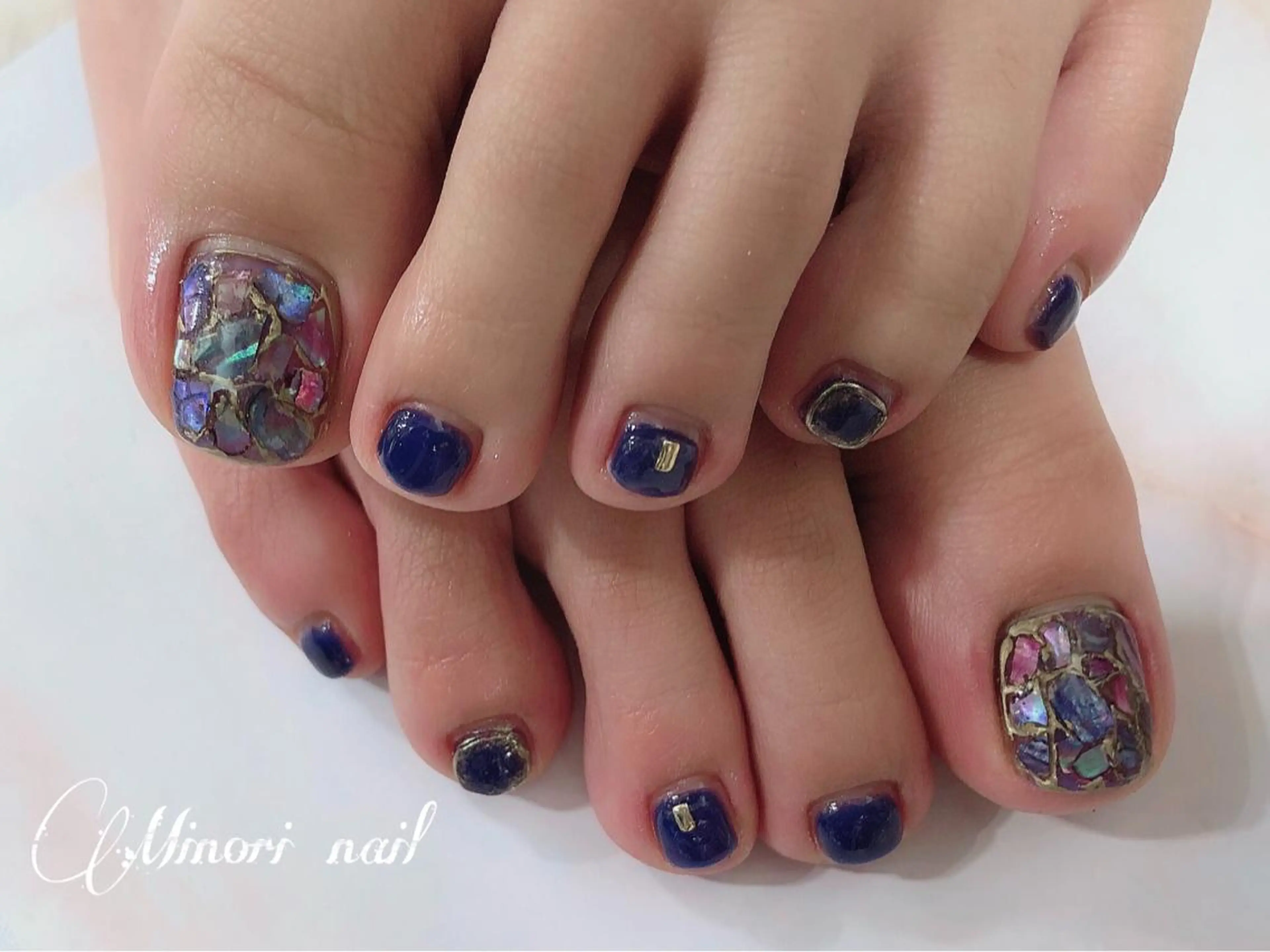 ネイル フットネイル gisele eyelash＆nail【gisele 】所属・NAILIST MINORIのネイルデザイン