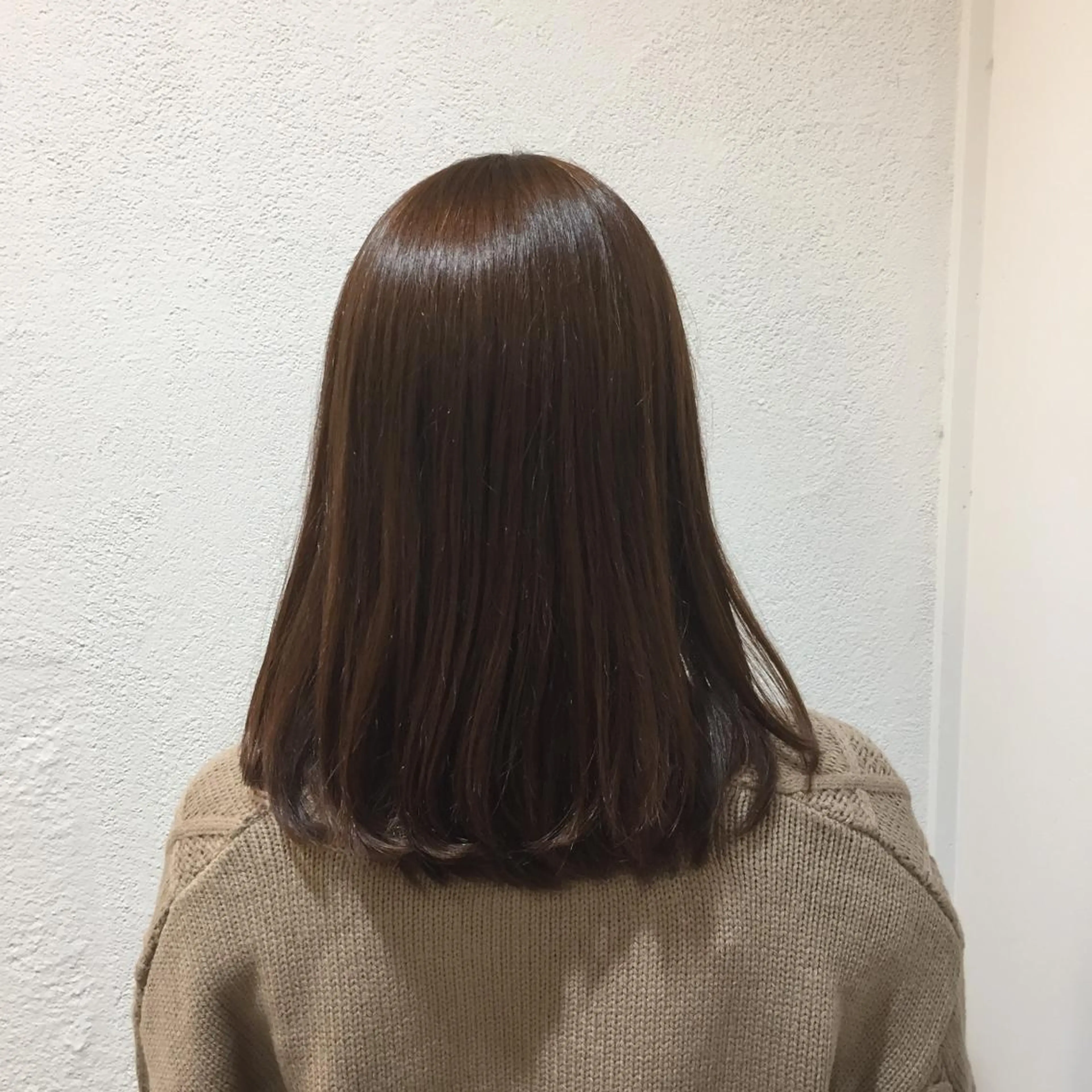 ロング カラー ベージュカラー VanCouncil 千種所属・大竹 穂香のヘアスタイル
