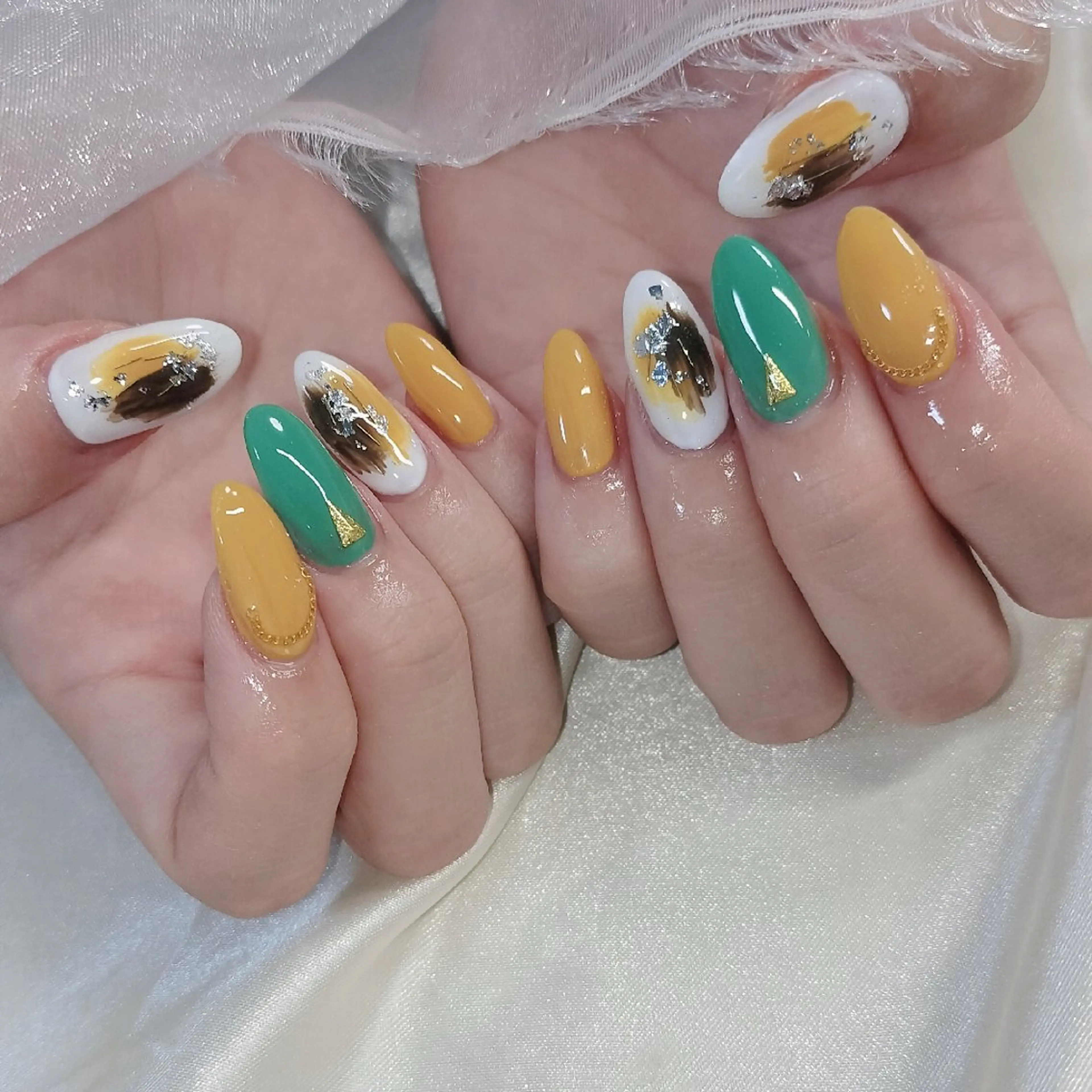 ネイル ハンドネイル Nail leef《リーフ》所属・kahosan 𓆉のネイルデザイン