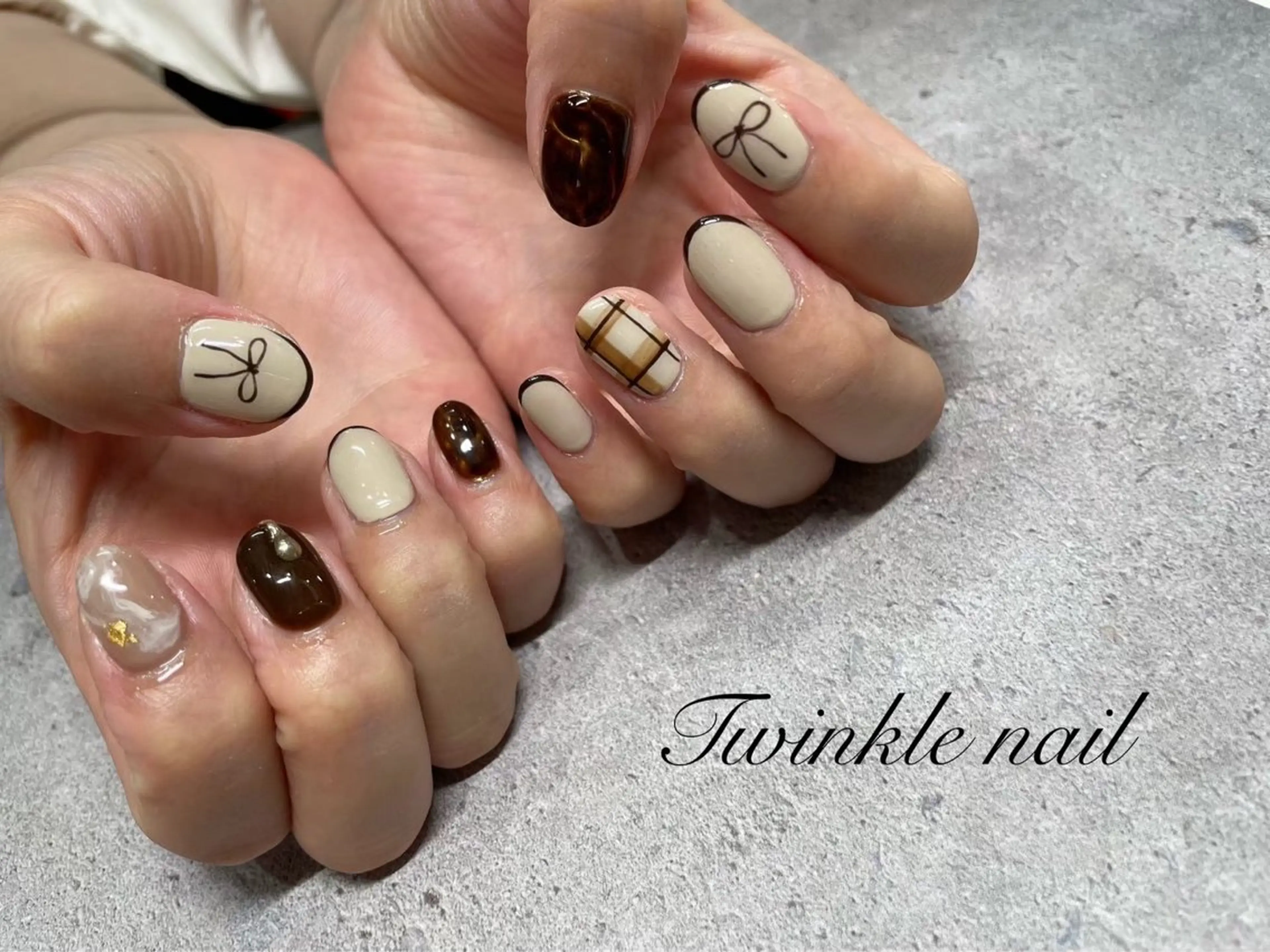 ネイル Twinklenail所属・.ume. nailのネイルデザイン