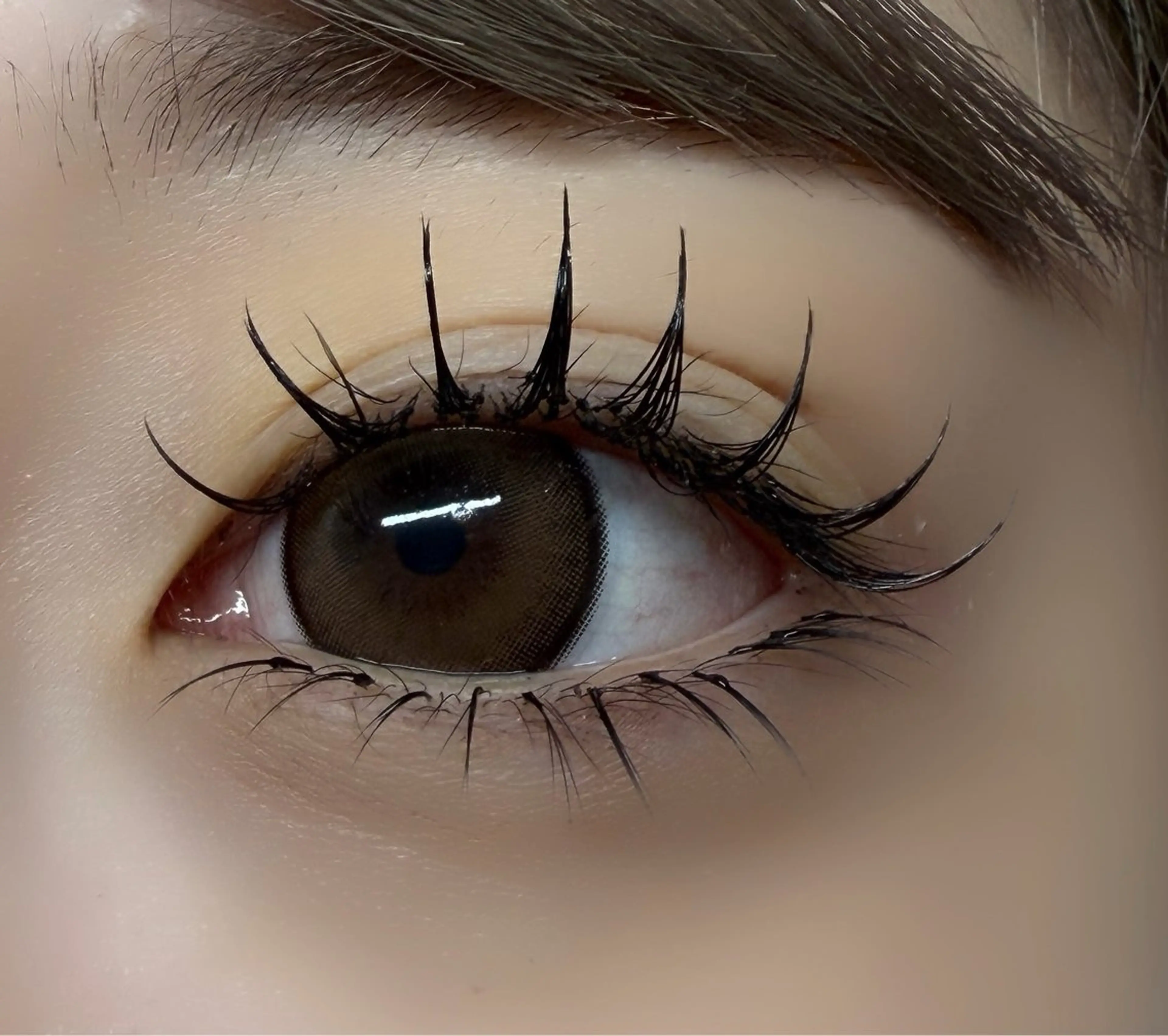 マツエク・マツパ 付け放題 フラットラッシュ マツエク ルチア💞 lucia高田馬場のマツエク・マツパデザイン