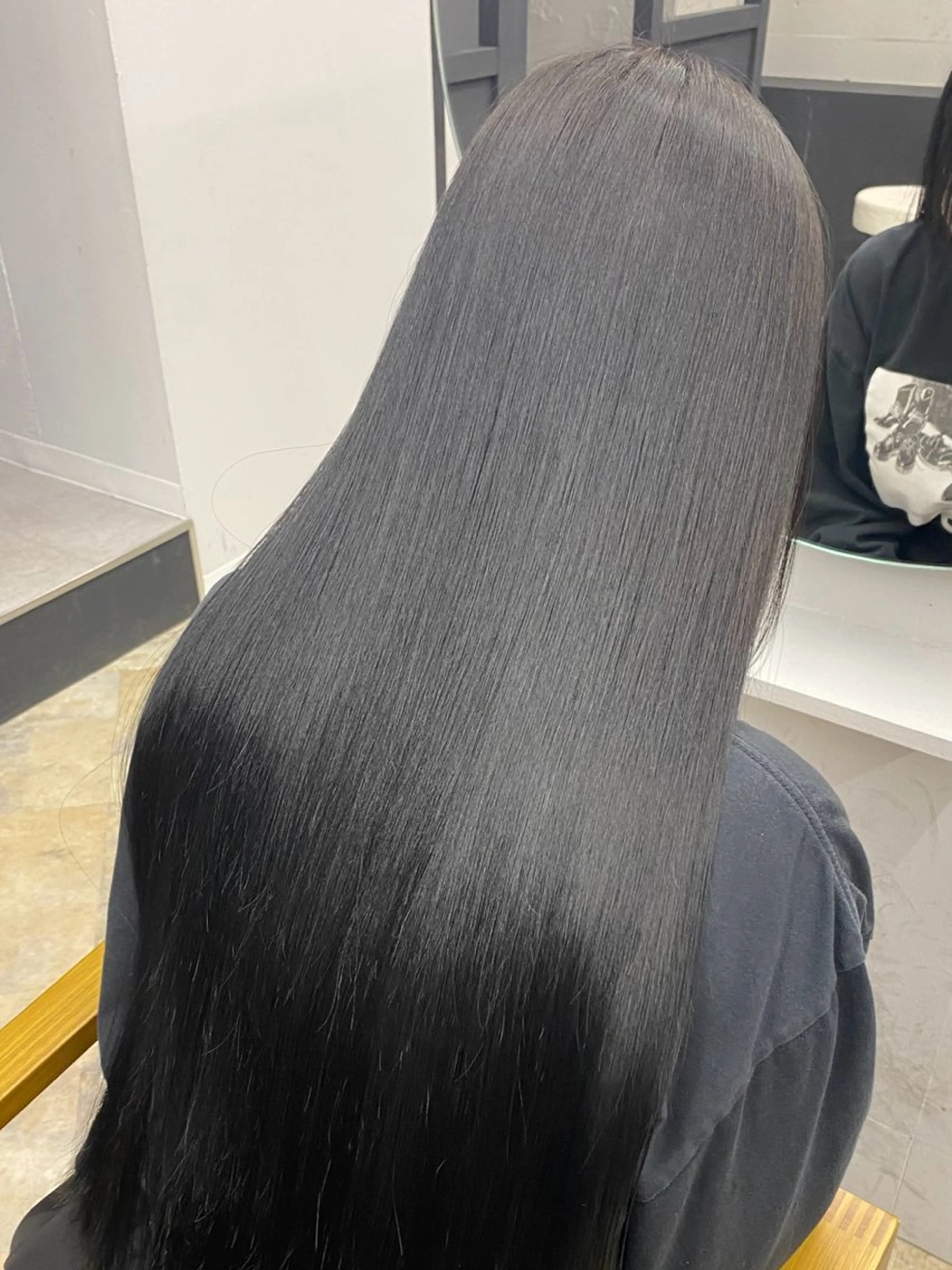 縮毛矯正の写真