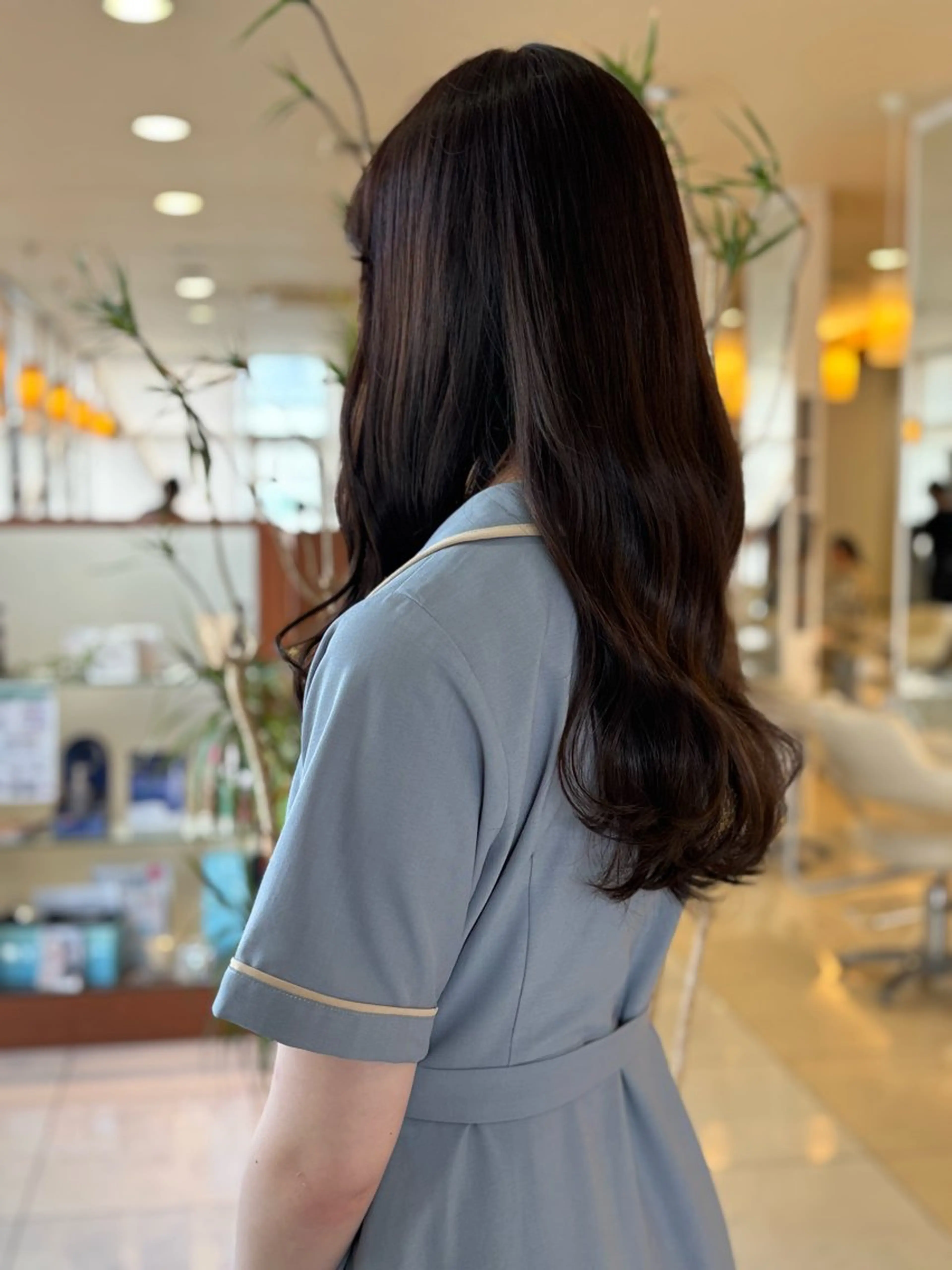 ロング カラー カット ヘアカラー トリートメント 💖🐇板倉 百花🐇💖のヘアスタイル