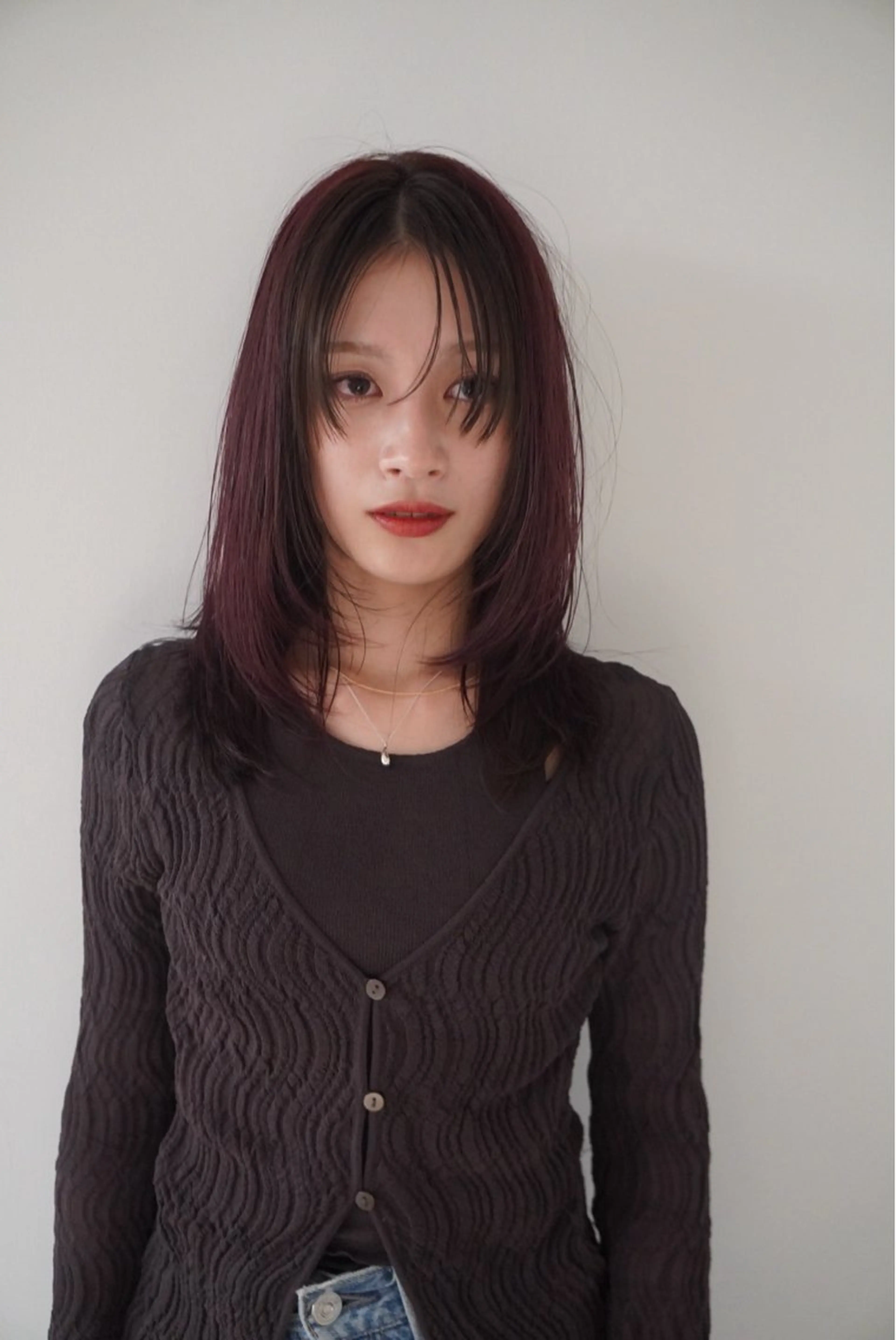 【梅雨時期オススメ】縮毛矯正＋ケアカラー＋Aujuaトリートメントの写真