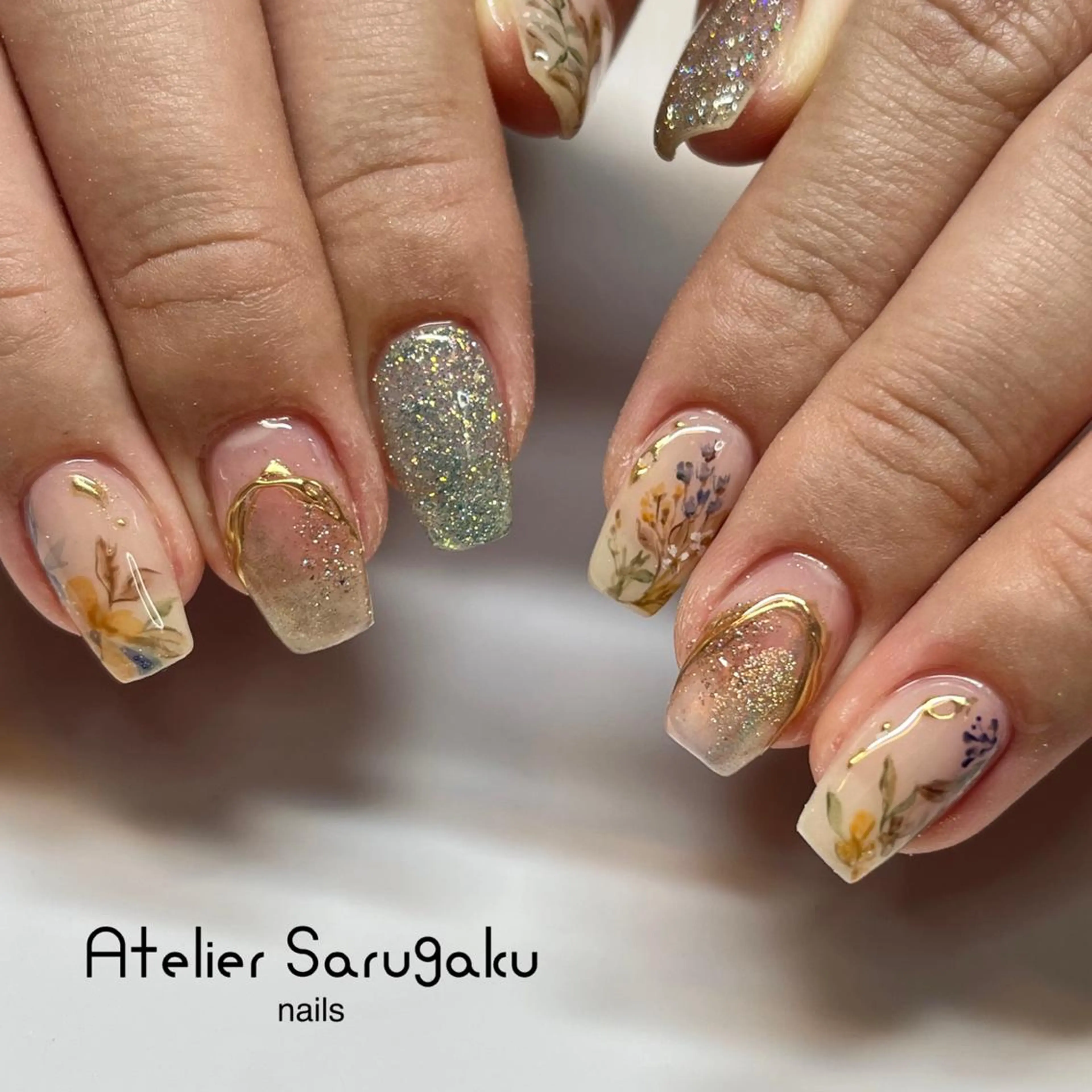 ネイル 駒沢大学sususu Marinaのネイルデザイン