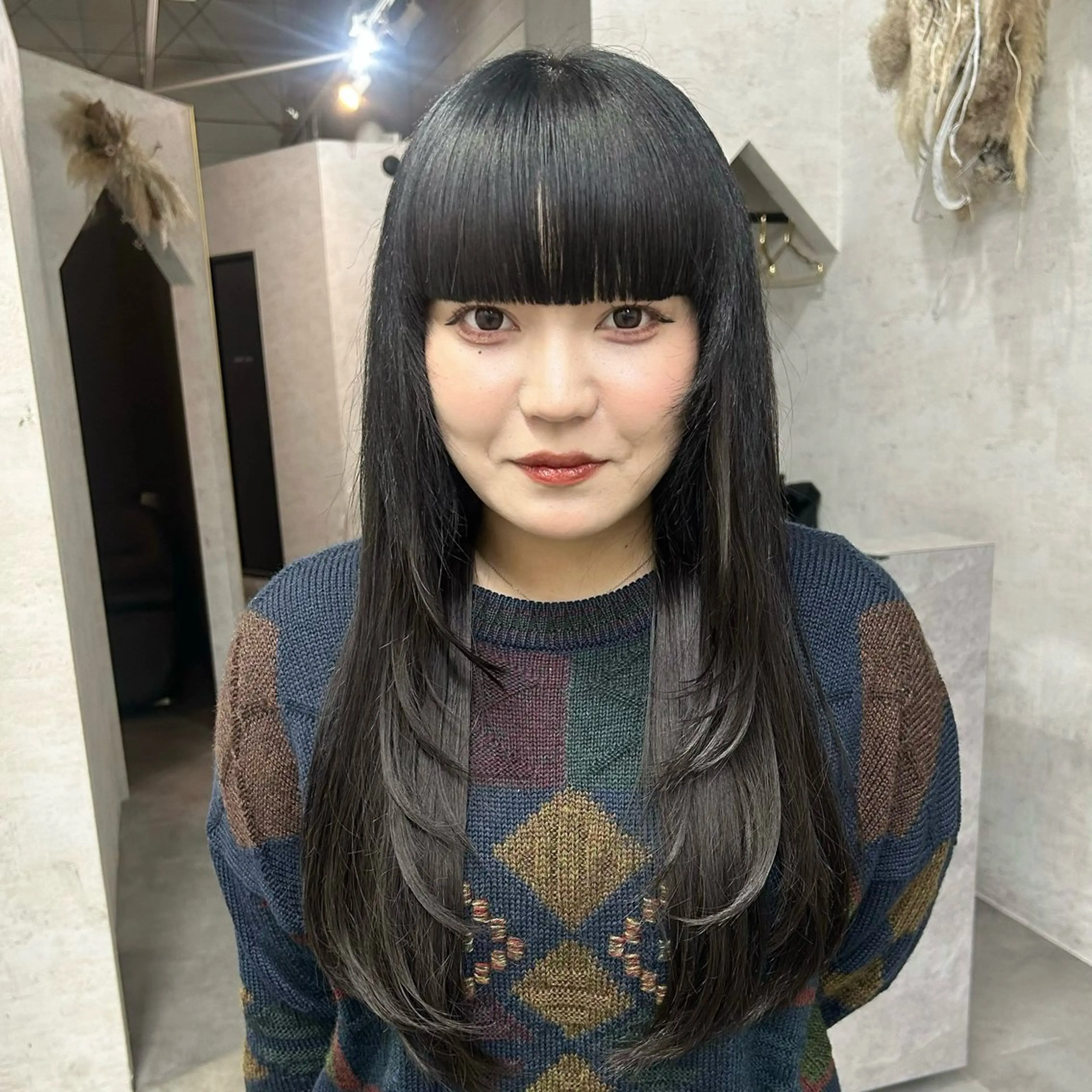 ロング エクステ・レイヤ ーカット/yuunaのヘアスタイル