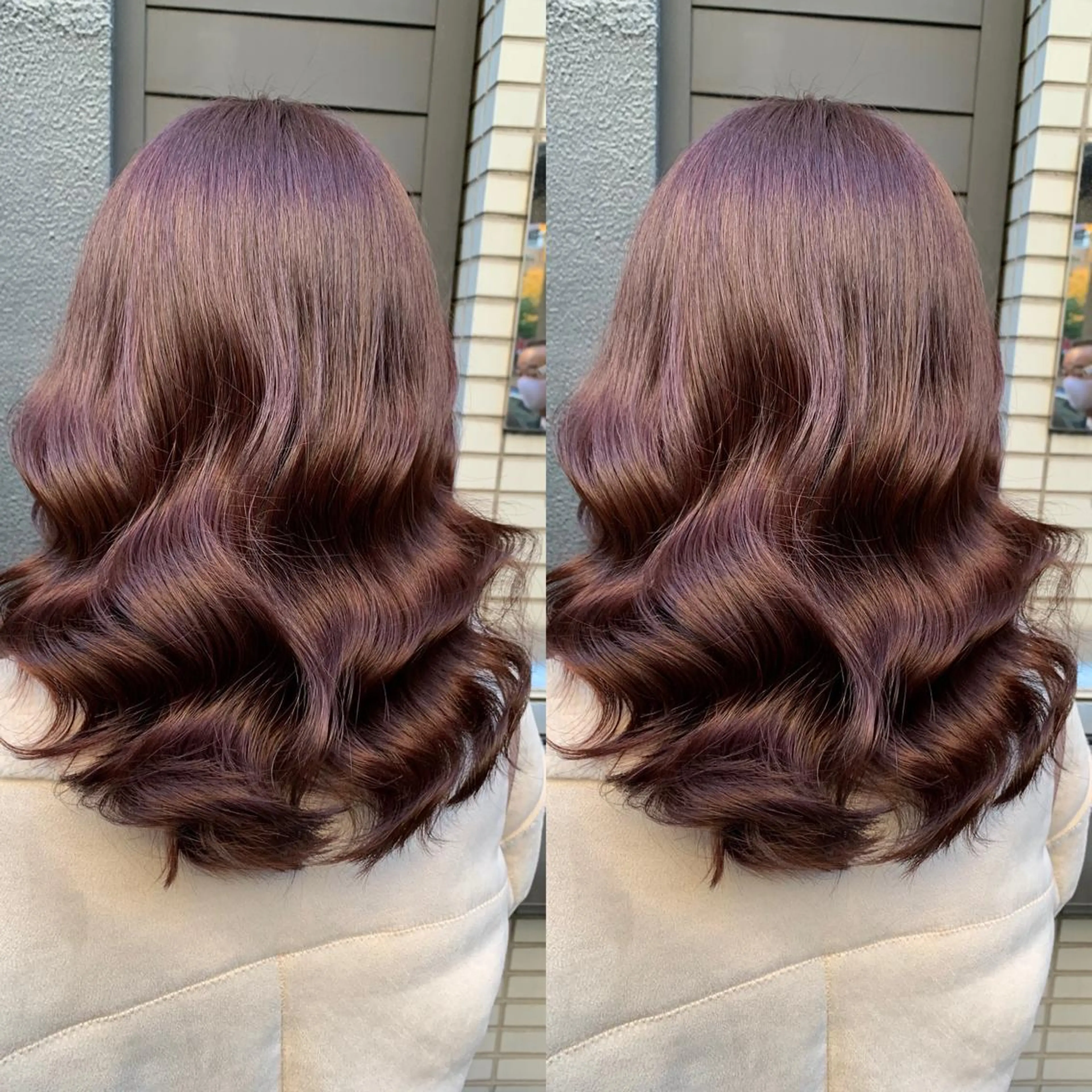 ミディアム カラー 髪質改善特化 ミサワコウキのヘアスタイル