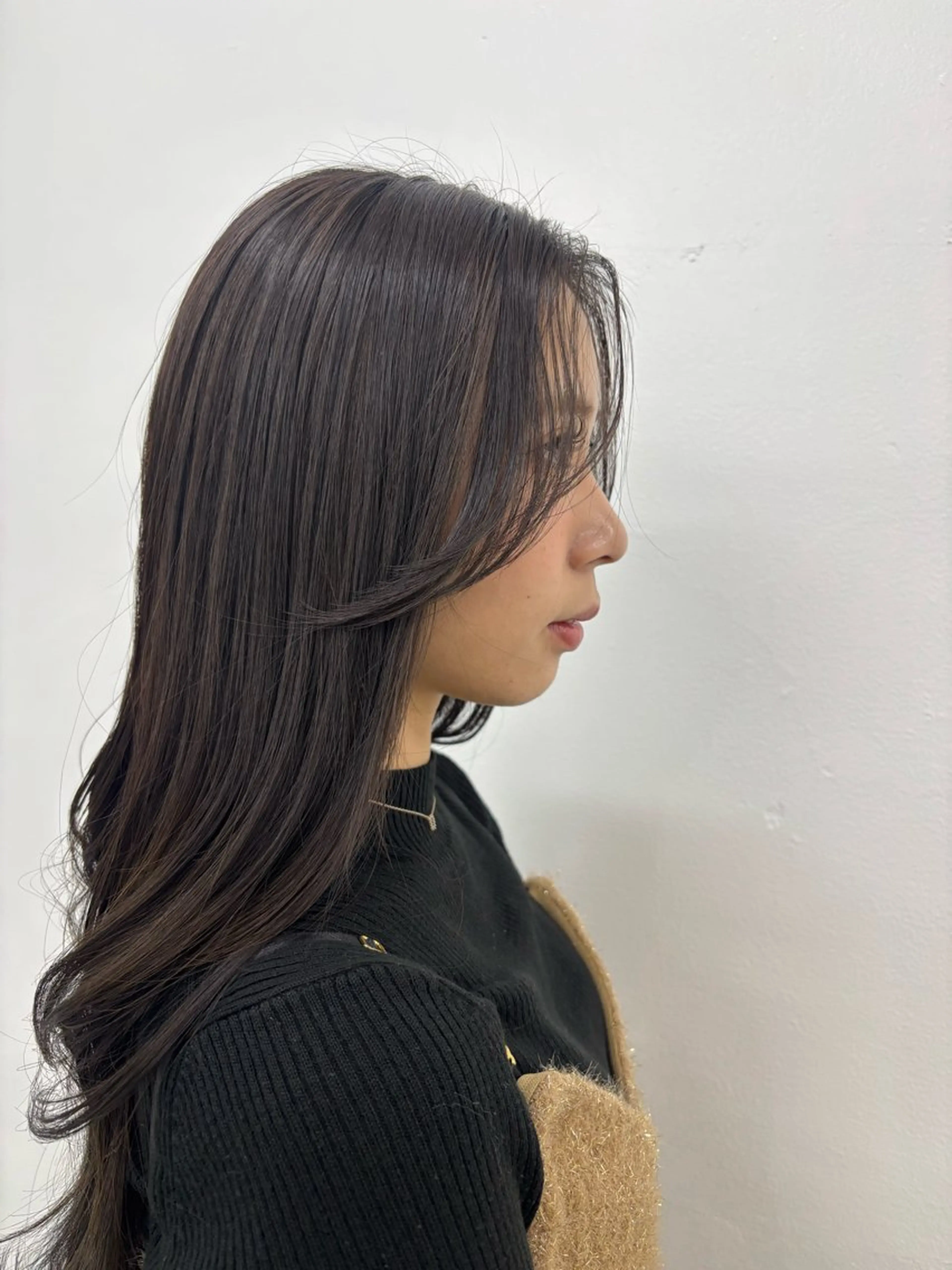 ミディアム カラー カット 似合わせ美髪ヘア✨ 天王寺.阿倍野🌈のヘアスタイル