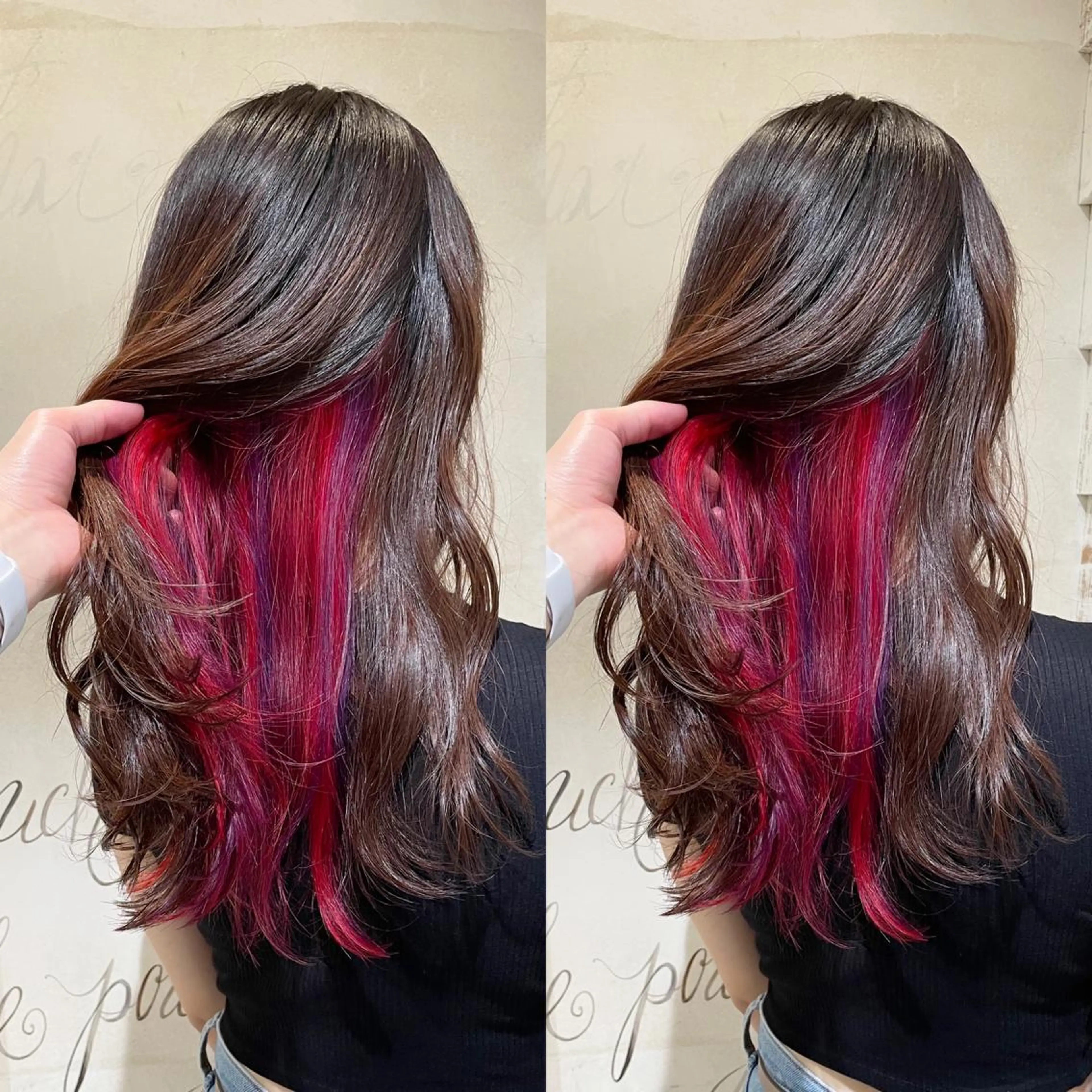 ロング 大人上品な ハイライト🪄イワヤのヘアスタイル