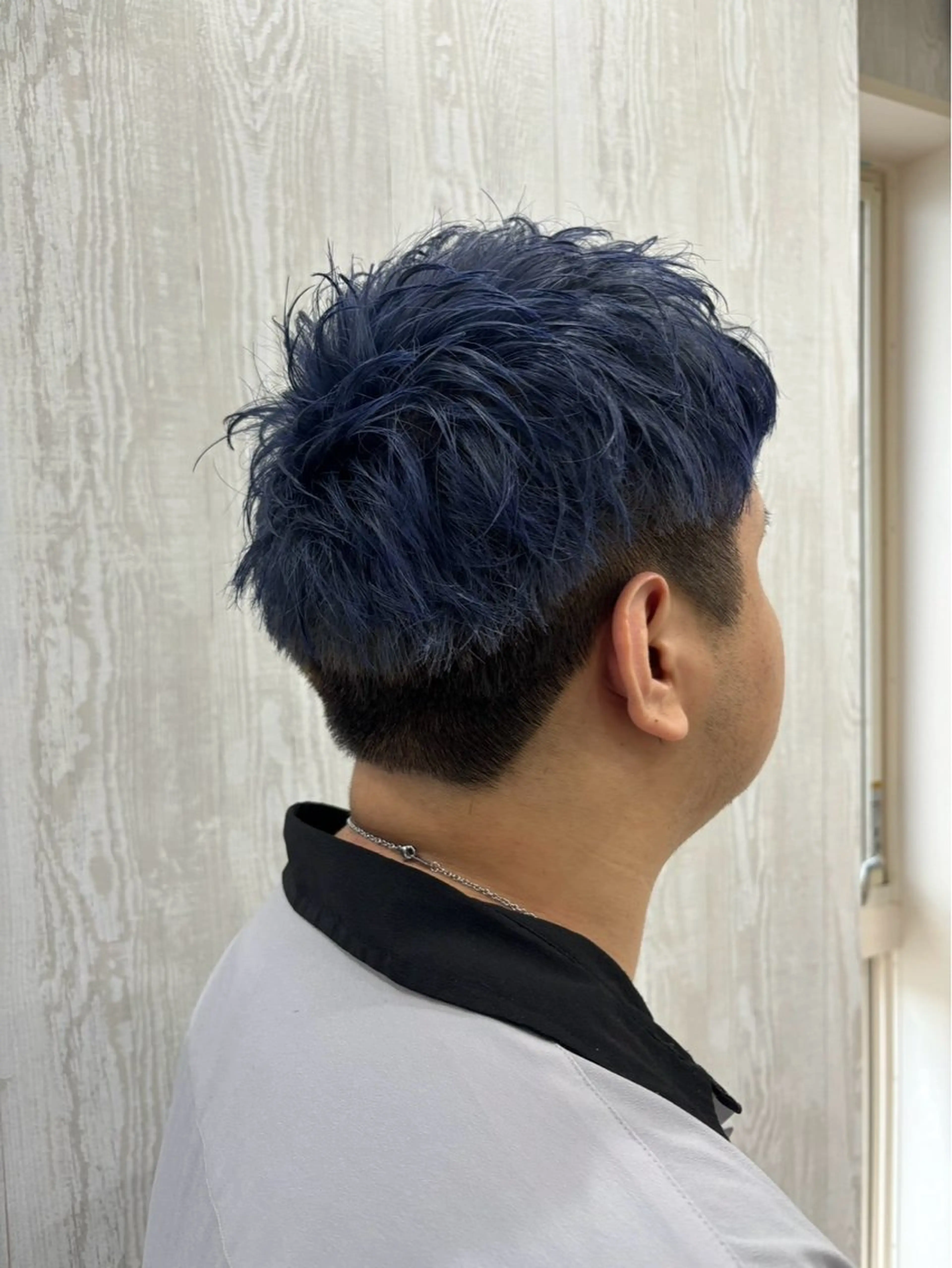 【メンズ限定】メンズカット+全体ブリーチ+カラーの写真