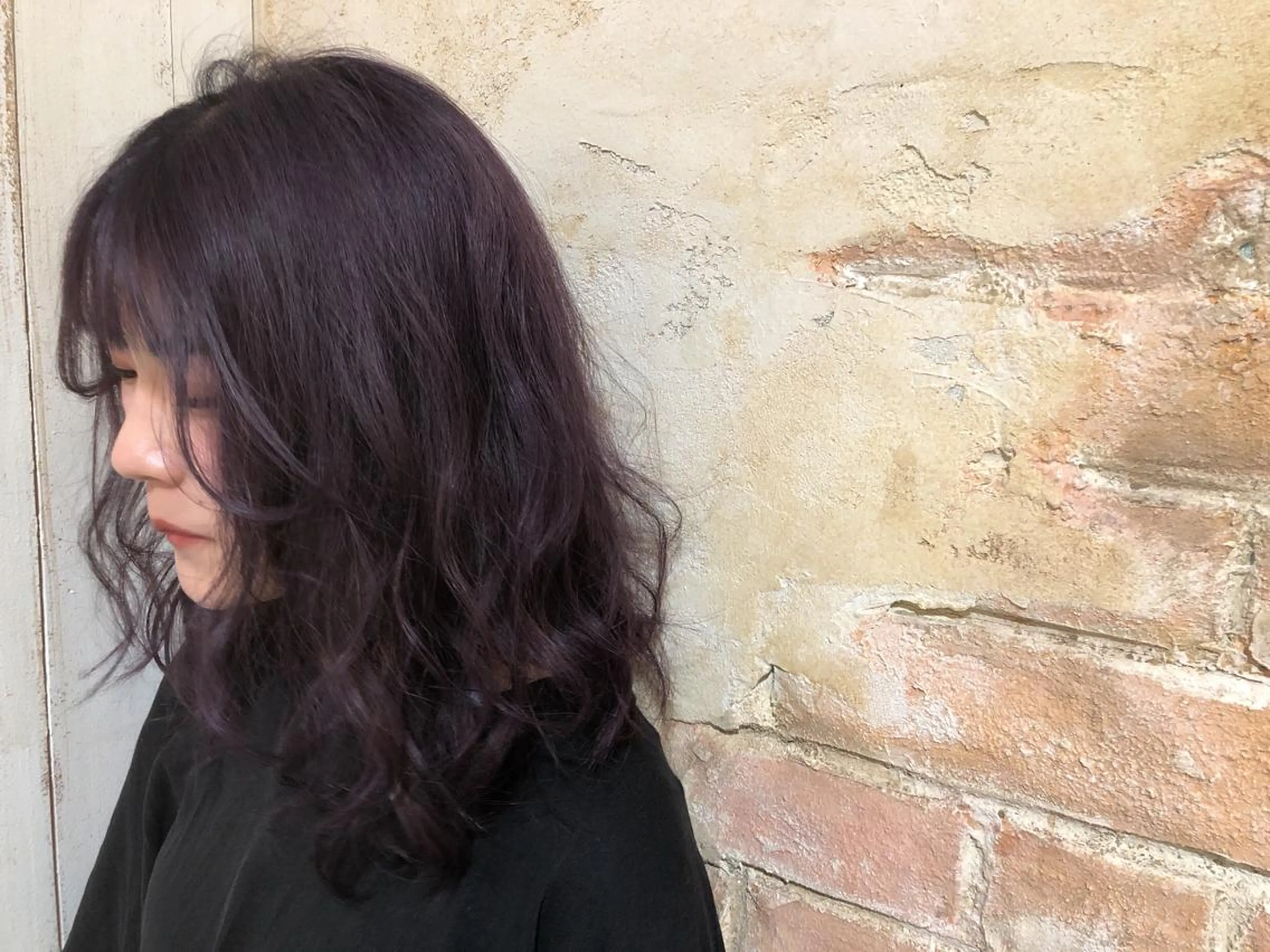 カラー ブリーチ ヘアカラー パ ルのヘアスタイル