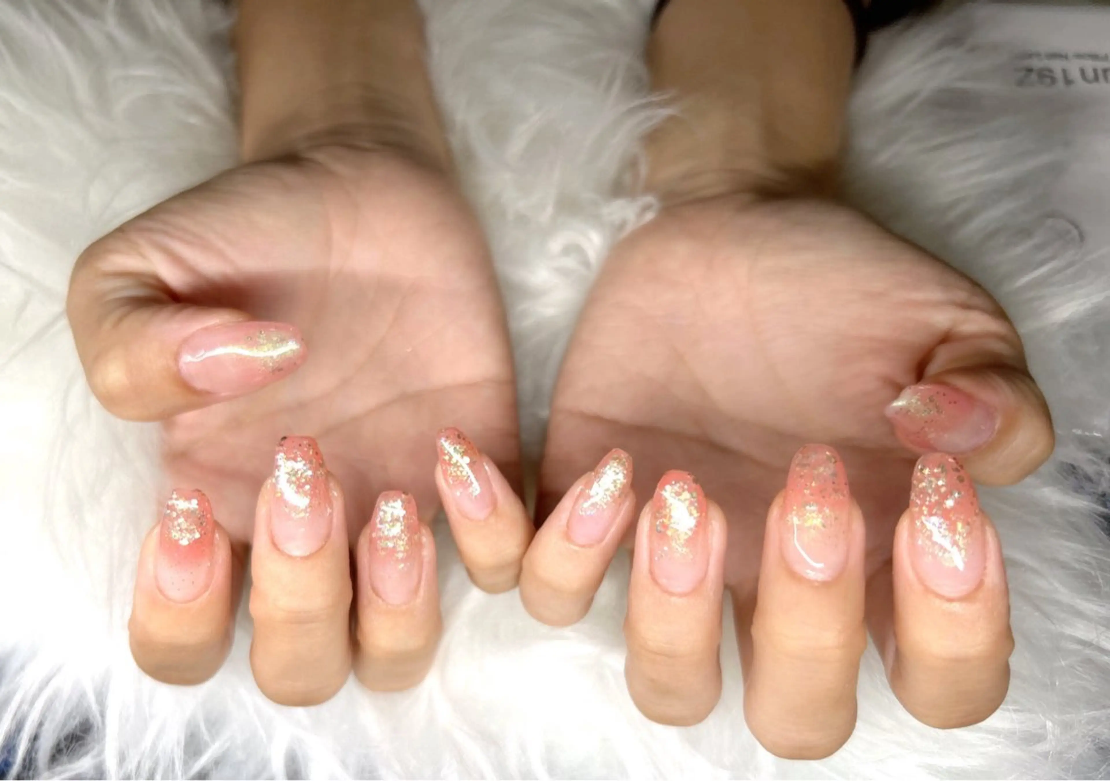 ♢﻿ホログラムorラメグラデーション♪の写真