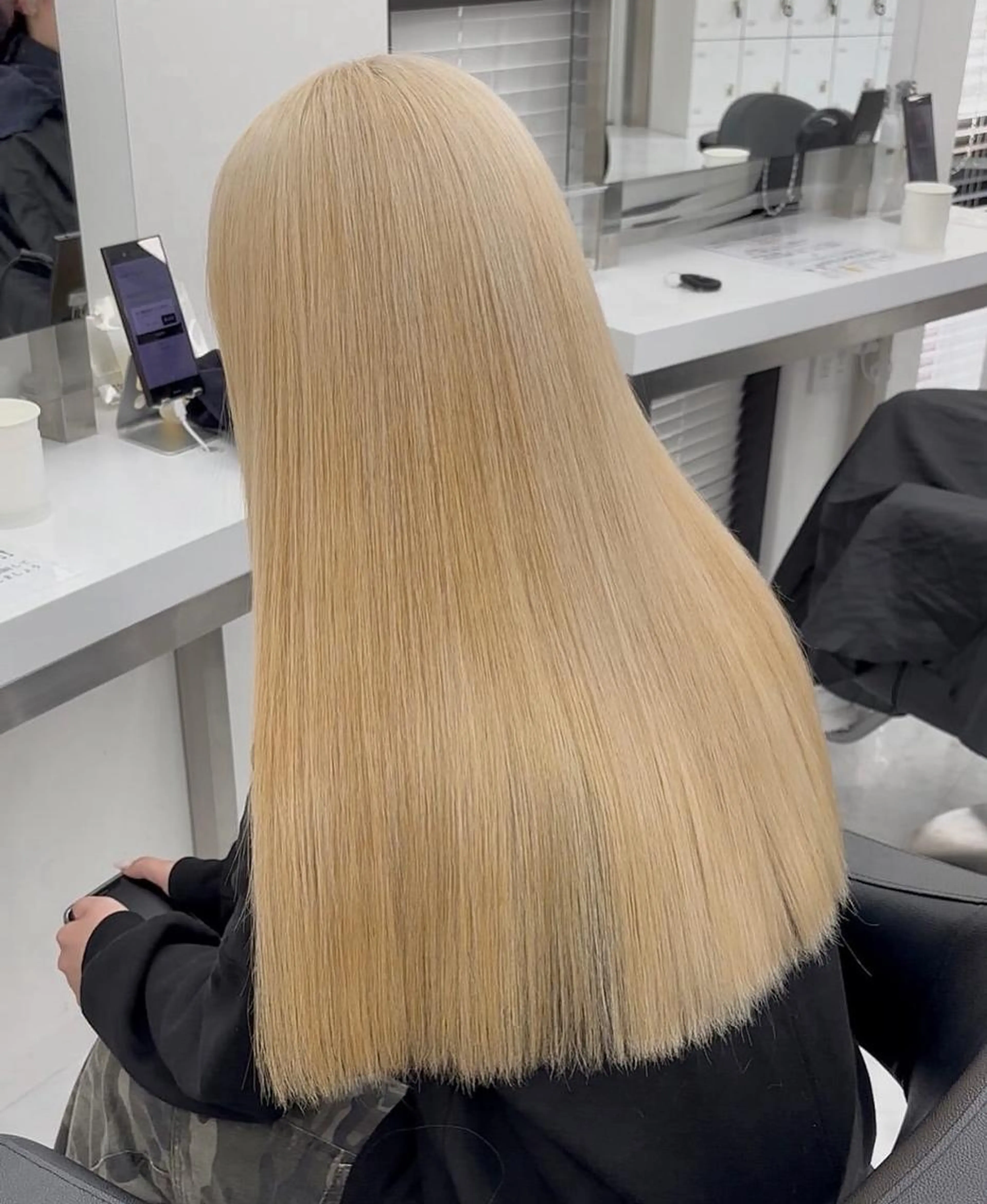 【✨先着10名様限定✨】ブリーチリタッチモデル様無料クーポン🫧（⚠️根元３センチ以内）の写真