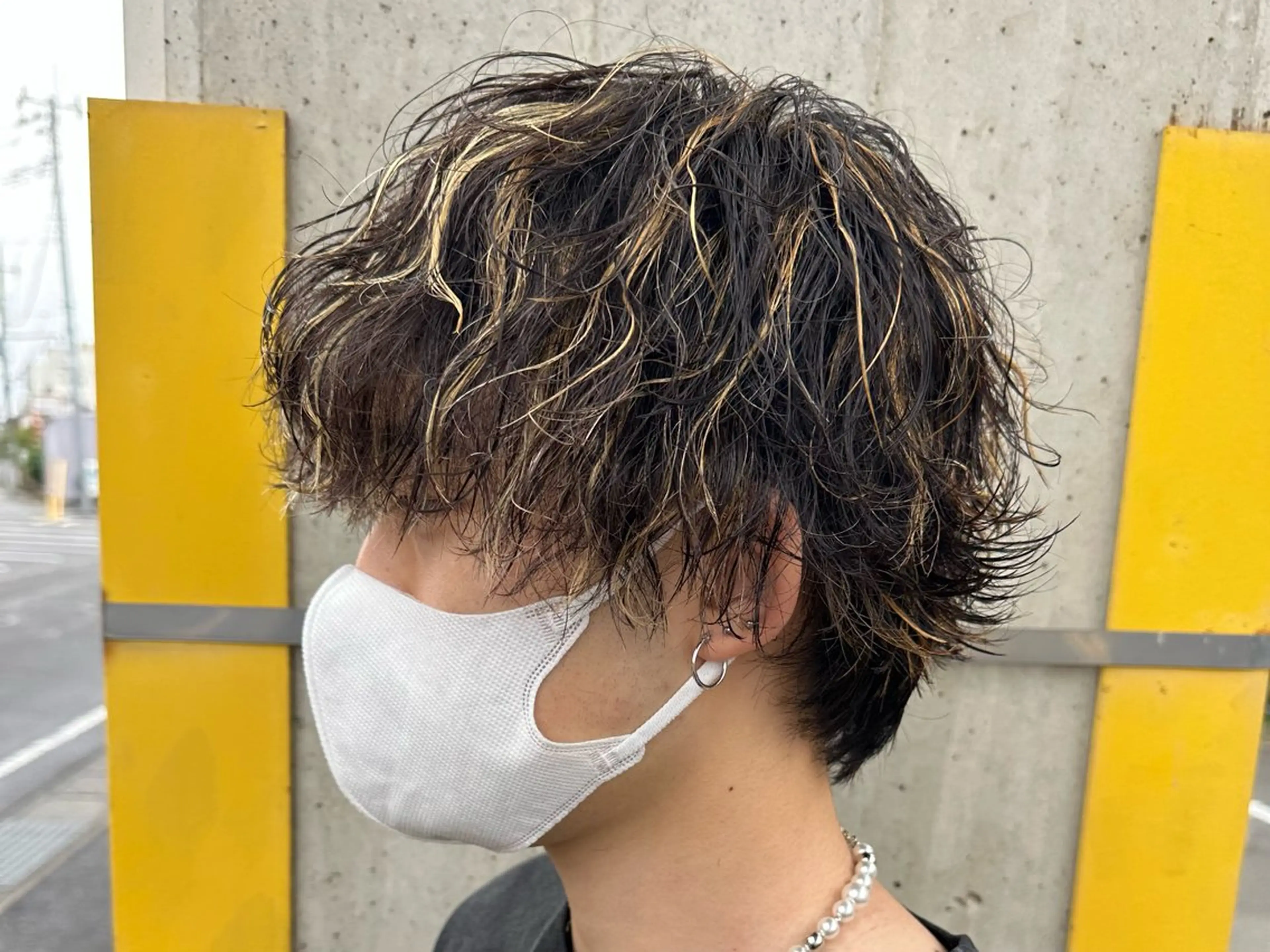 メンズ Niau高崎所属・栗原 翔大のヘアスタイル