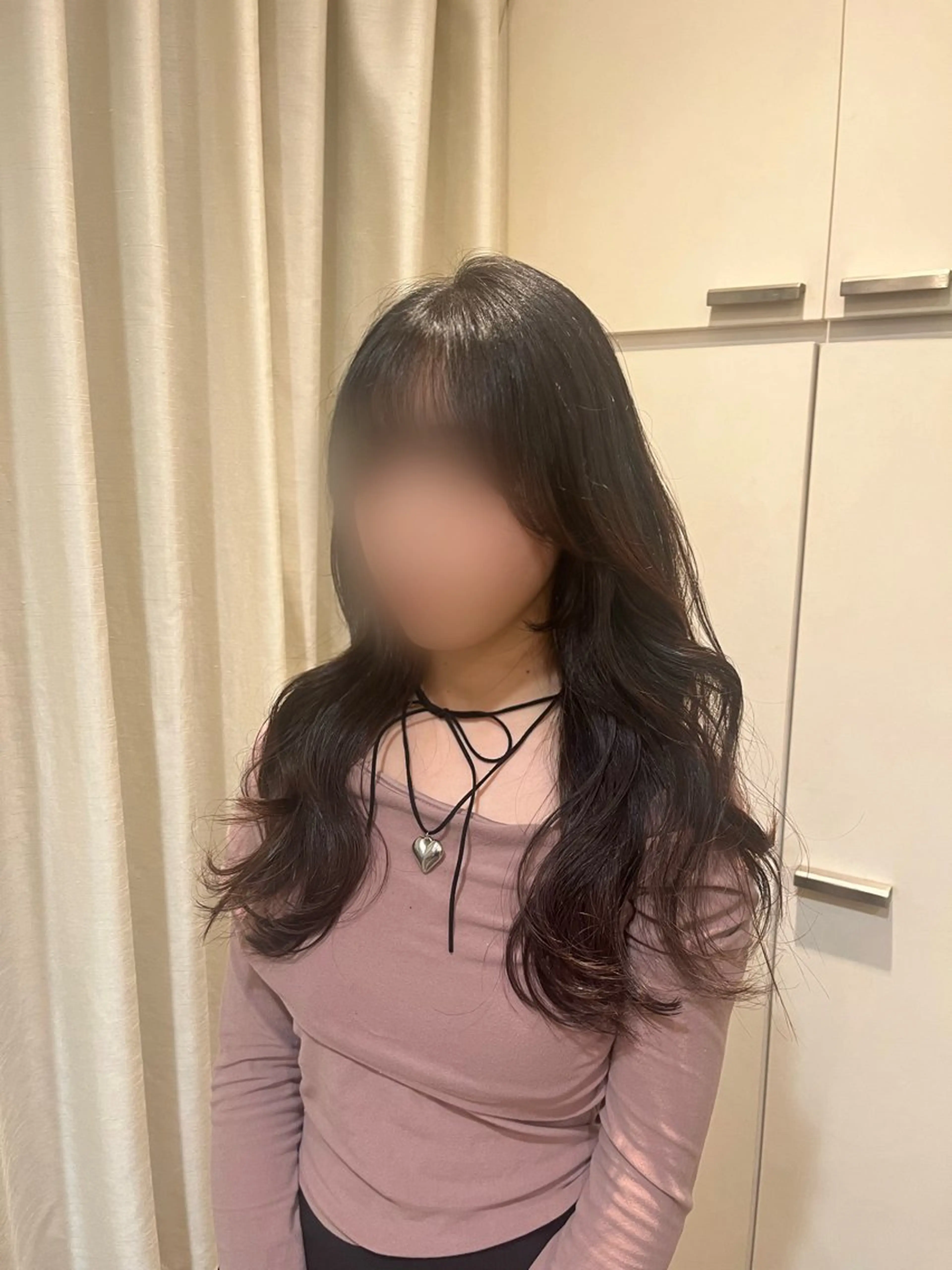 ロング 韓国風ヘア レイヤーカット LENAHC ist アベフミナのヘアスタイル