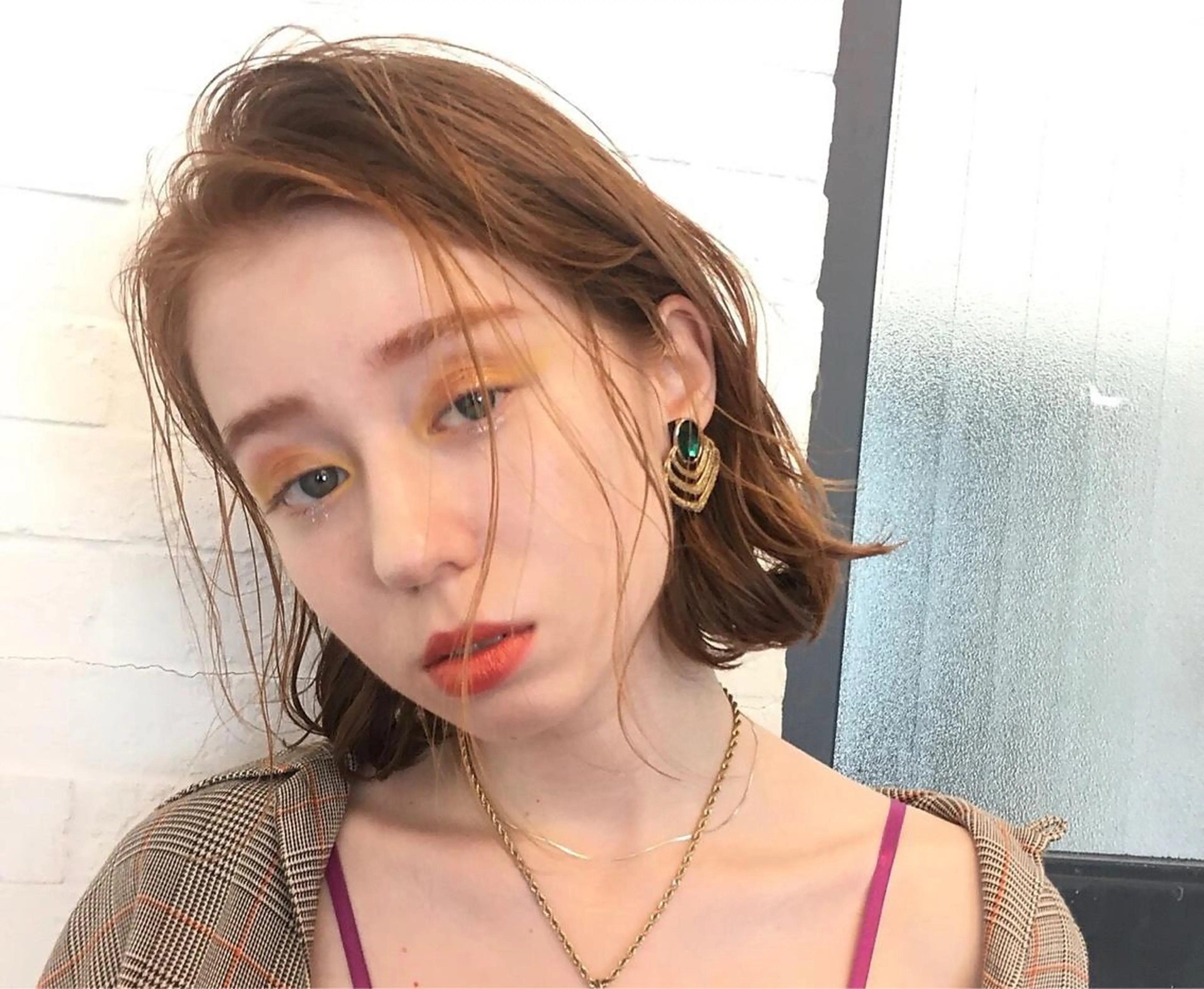 🌈限定🌈ダブルカラー(ブリーチ+カラー)&クイックートメント8980円土日祝平日17時以後＋2000円の写真