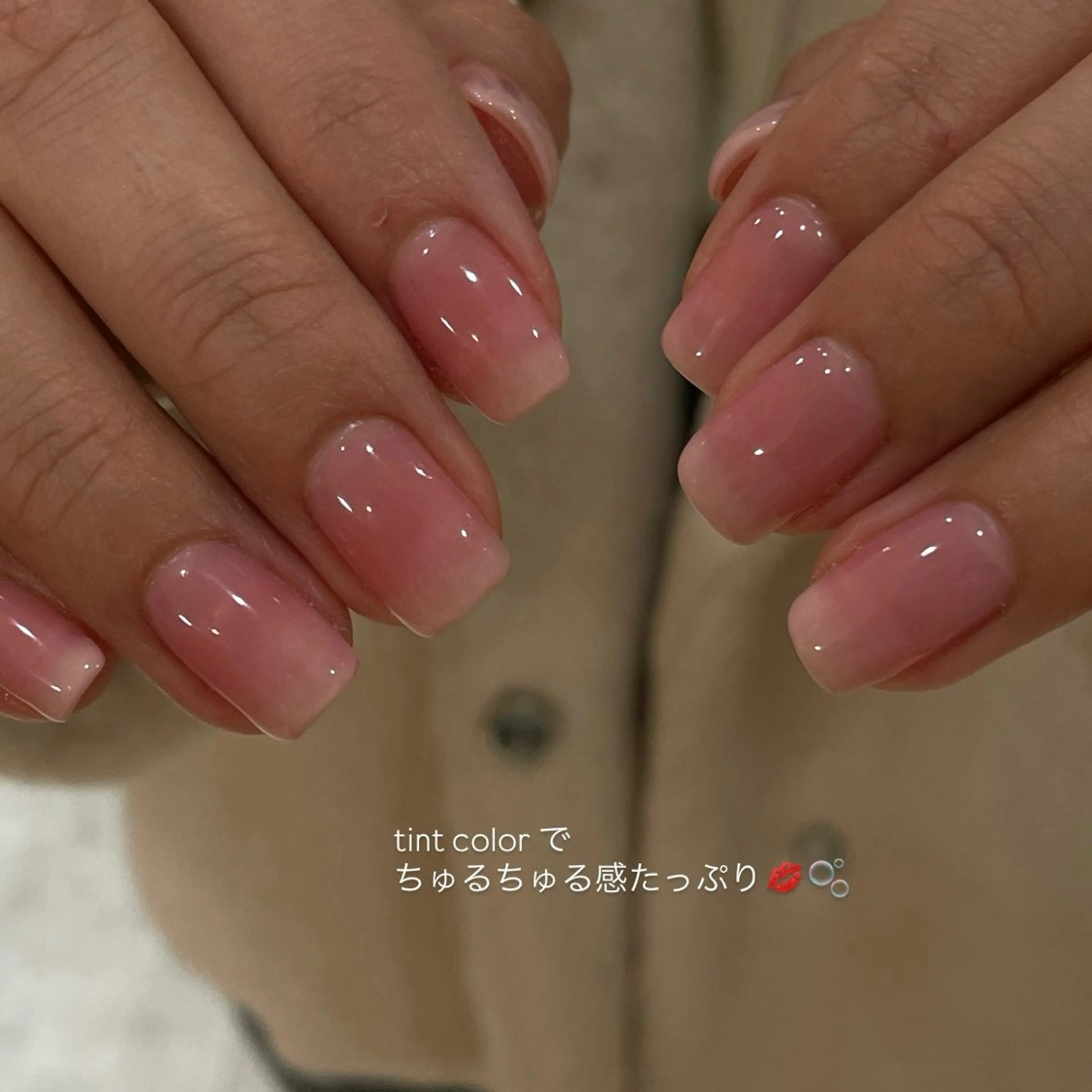 ネイル グラデーション ワンカラーネイル ハンドネイル you (ユウ)のネイルデザイン