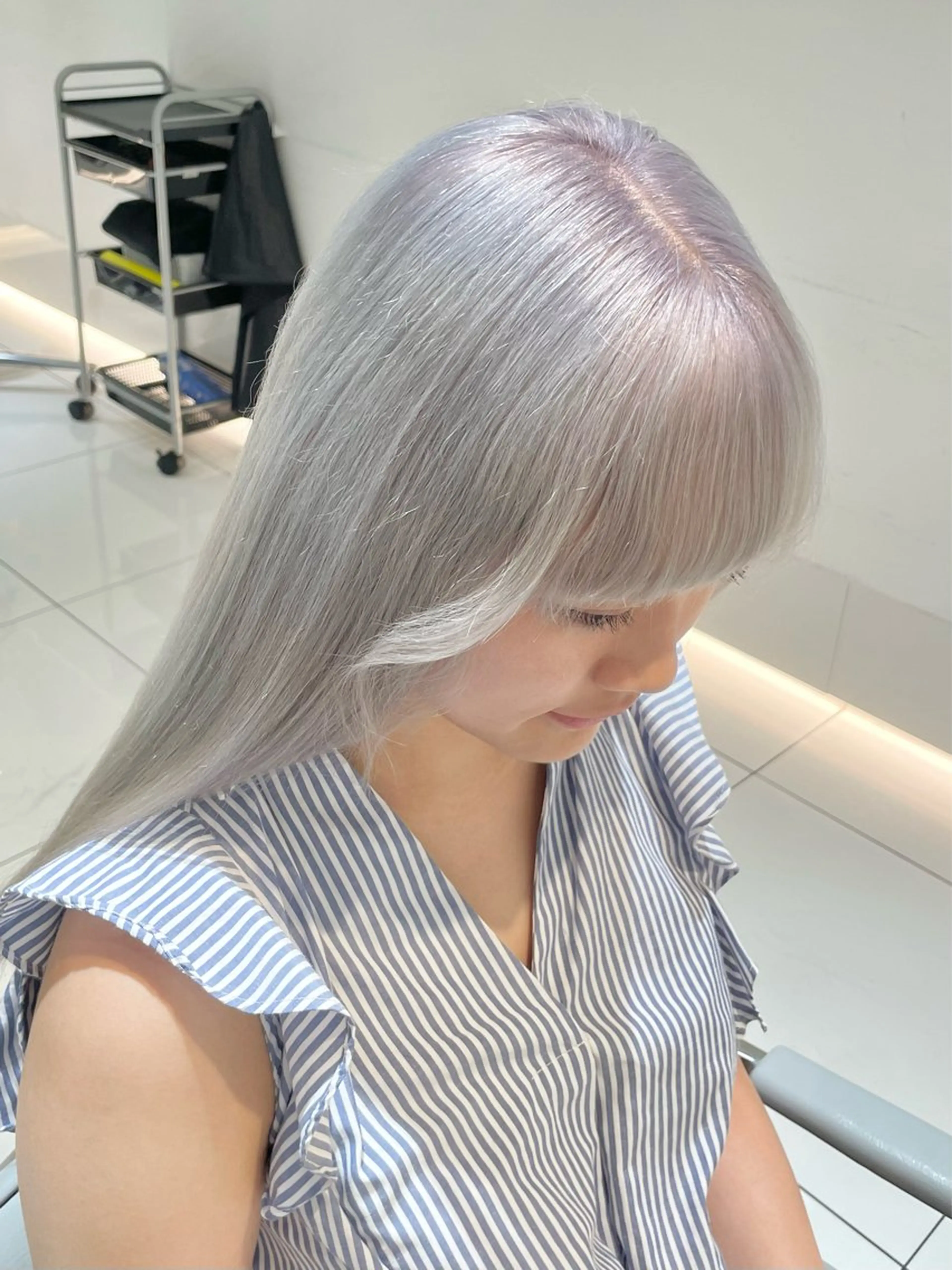 ✨ケアダブルカラー＋トリートメント✨【ケアブリーチ/ケアカラー使用】の写真