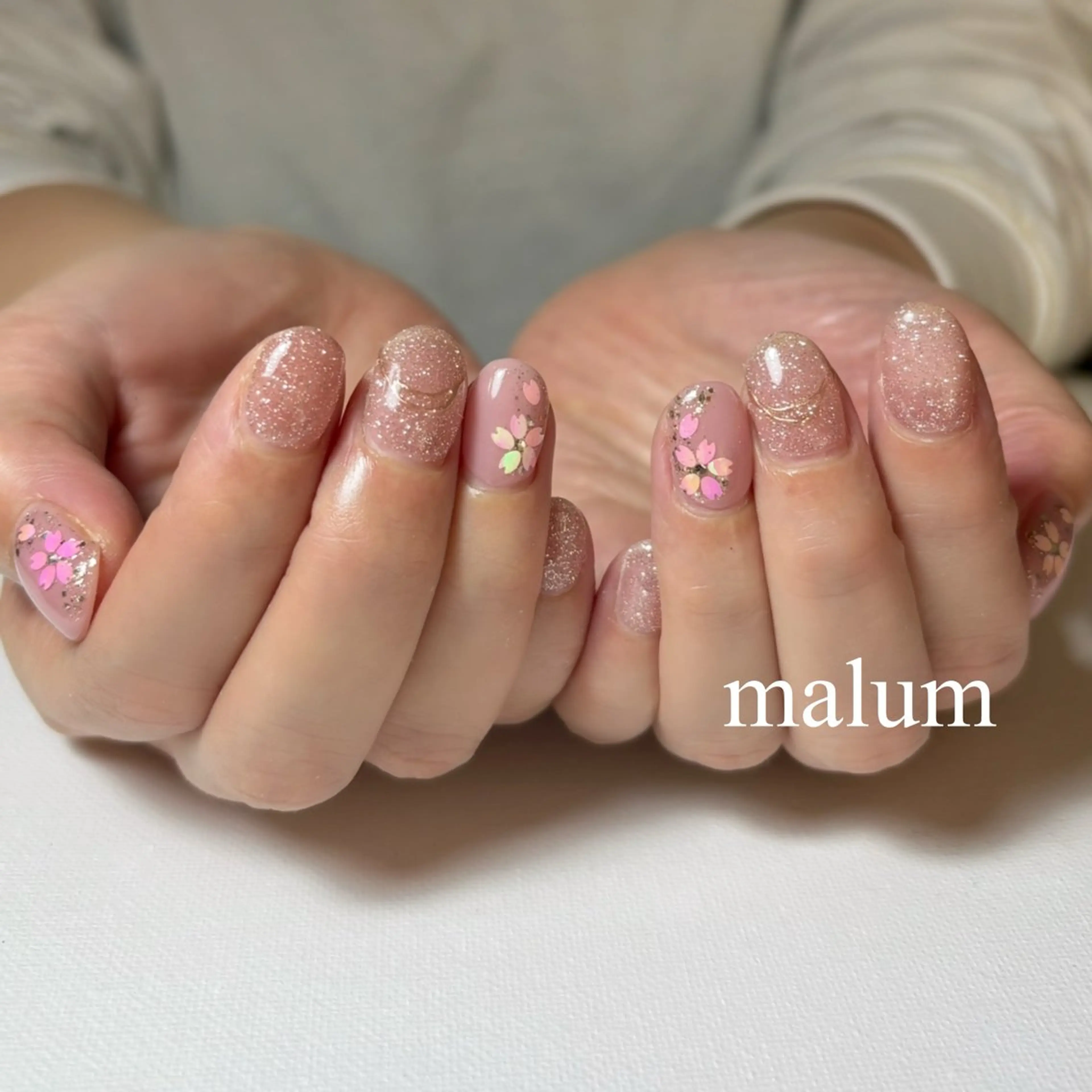 ネイル ハンドネイル malum nailのネイルデザイン