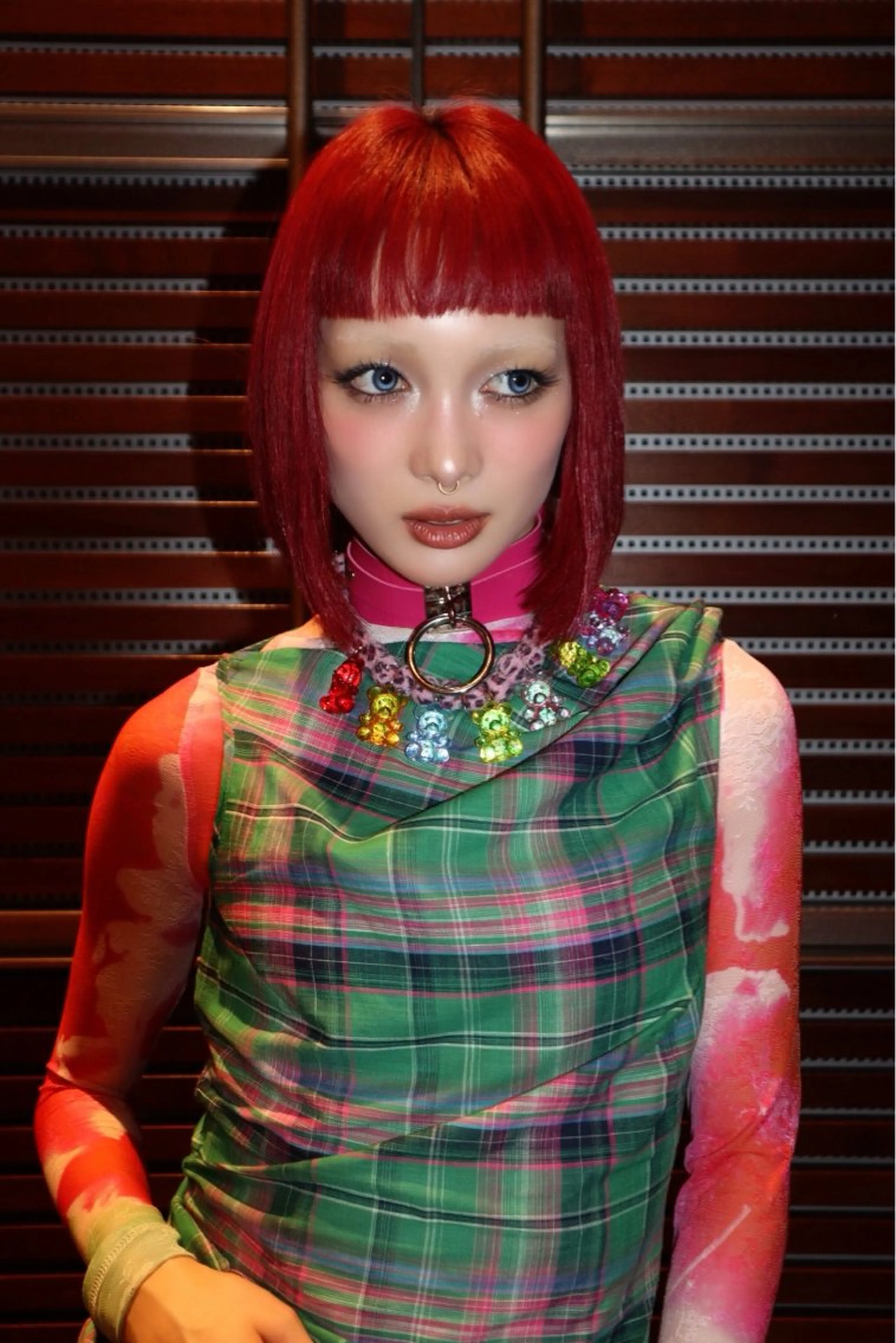 ショート カラー ヘアカラー トリートメント stair:case 💖大類舞衣子💖のヘアスタイル