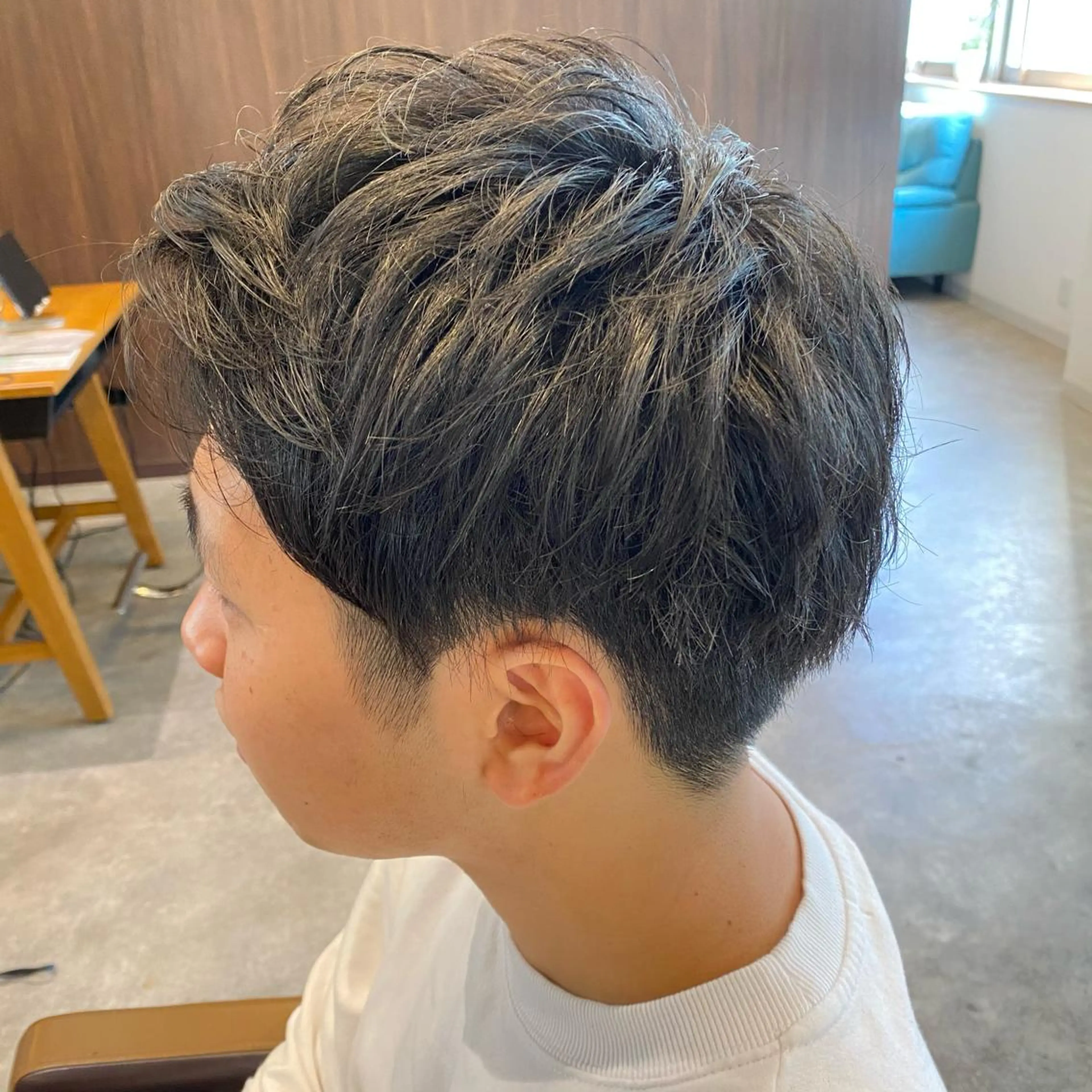 ショート メンズ Maison/松本/ 艶髪/カラー/メンズのヘアスタイル