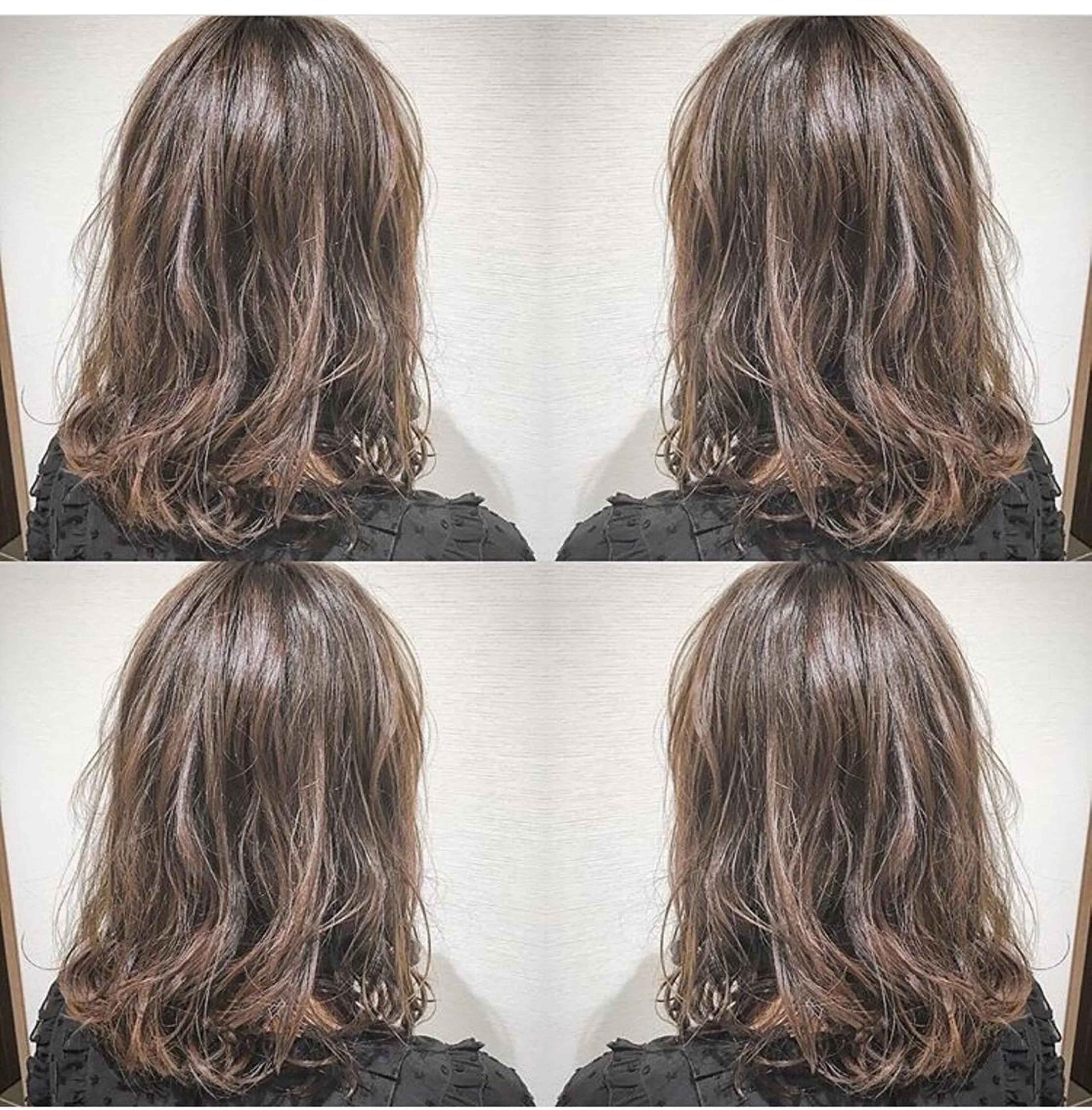 セミロング カラー ヘアアレンジ 【ボブ・ショート】 Ash茗荷谷店のヘアスタイル