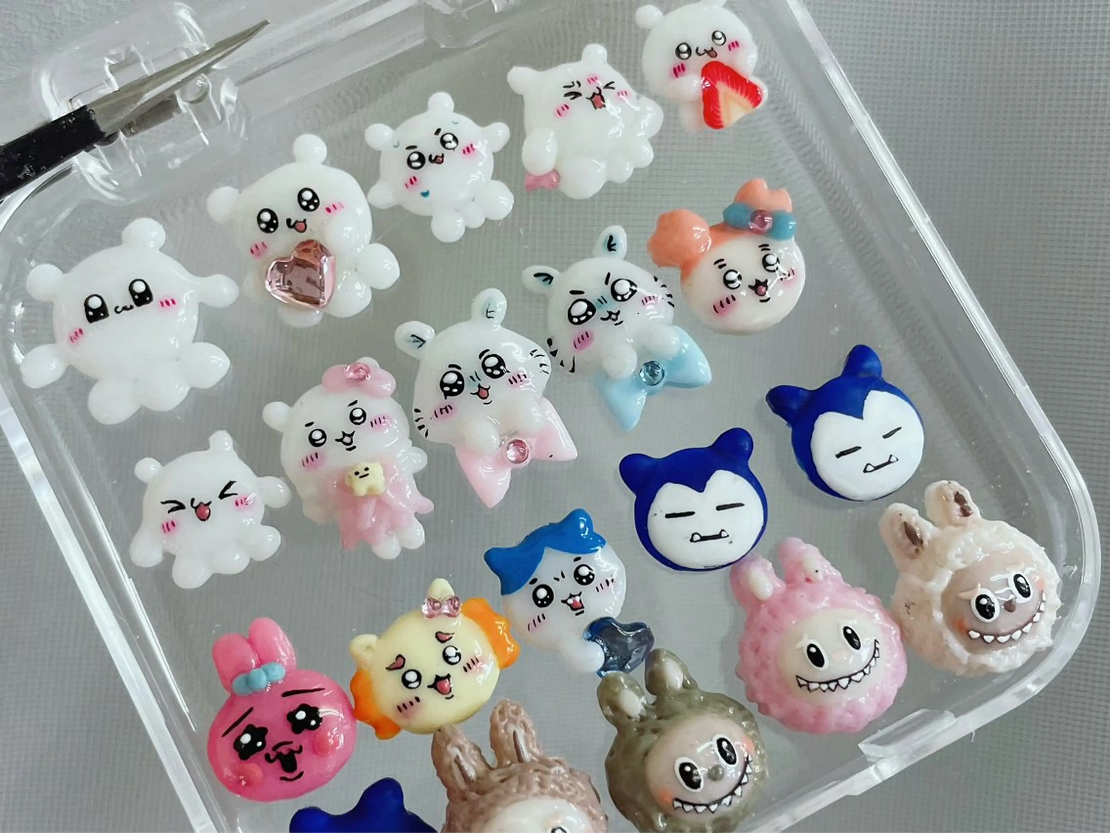 ネイル ハート 韓国ネイル 夏ネイル ワンホンネイル Melody Nail所属・Melody  3D/スカルプ専門店のネイルデザイン