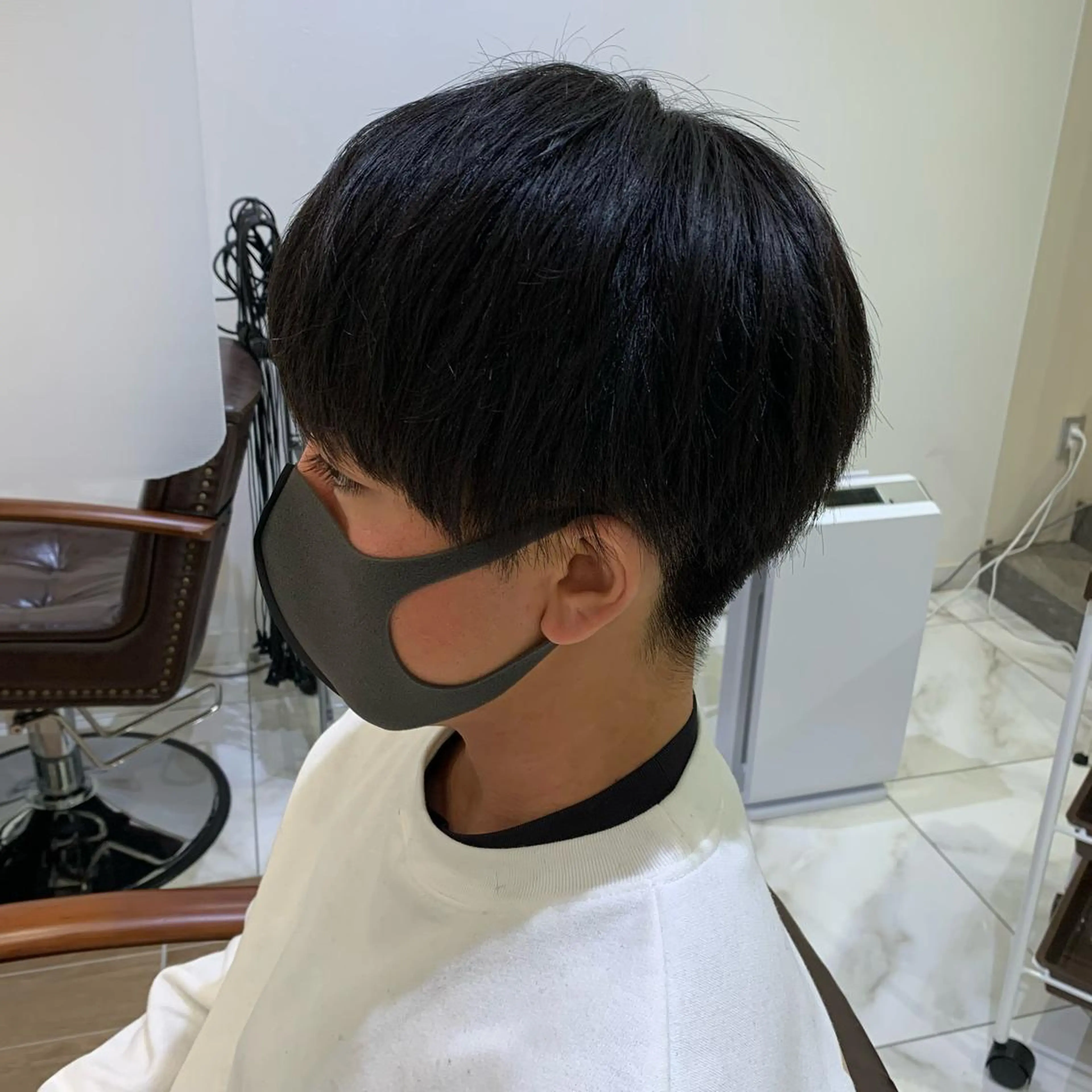 ショート メンズ 白髪染め /増田桃子のヘアスタイル