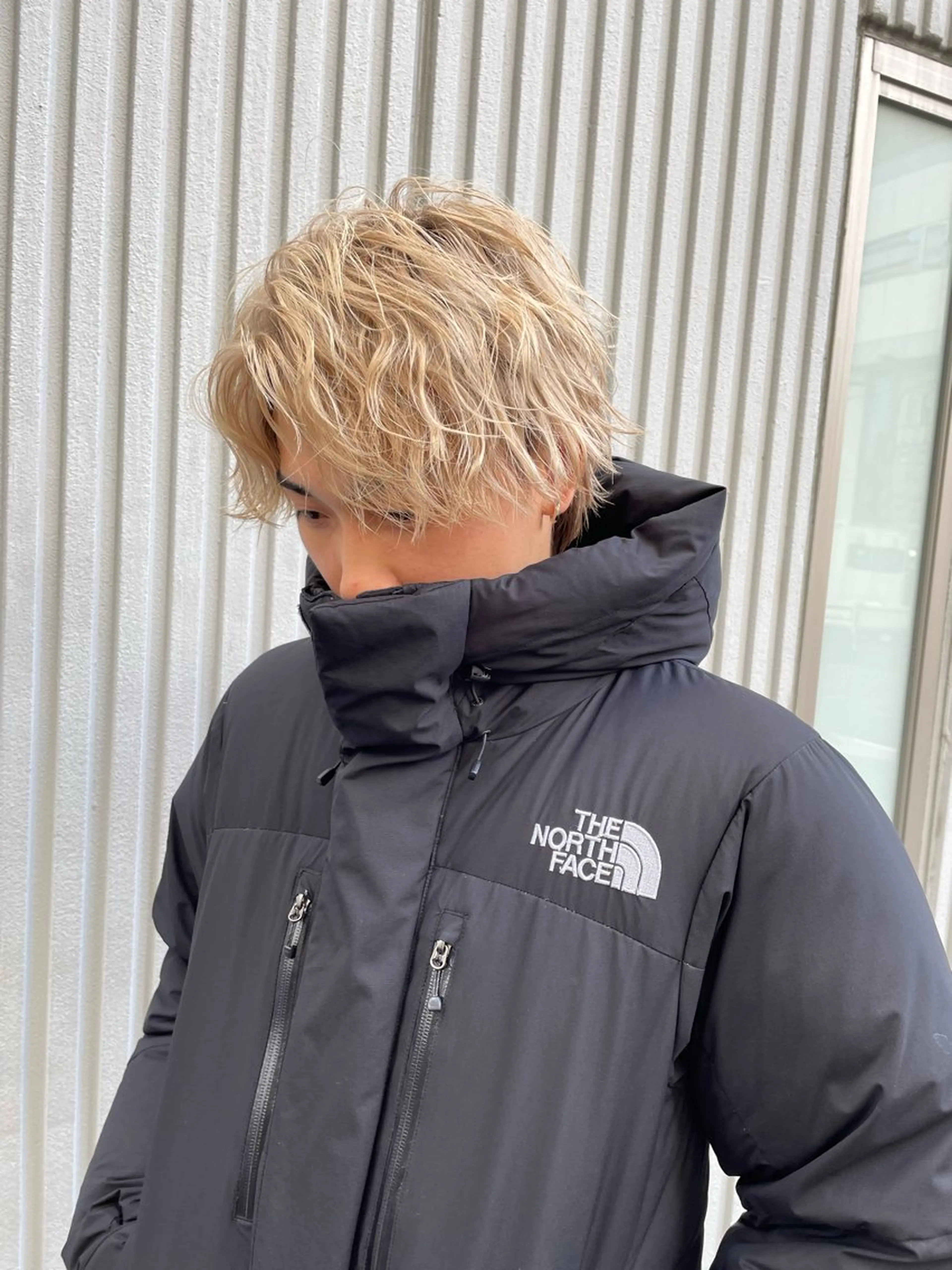 メンズ カット ヘアカラー フェザーパーマメンズ ツイスパ京都駅前のヘアスタイル