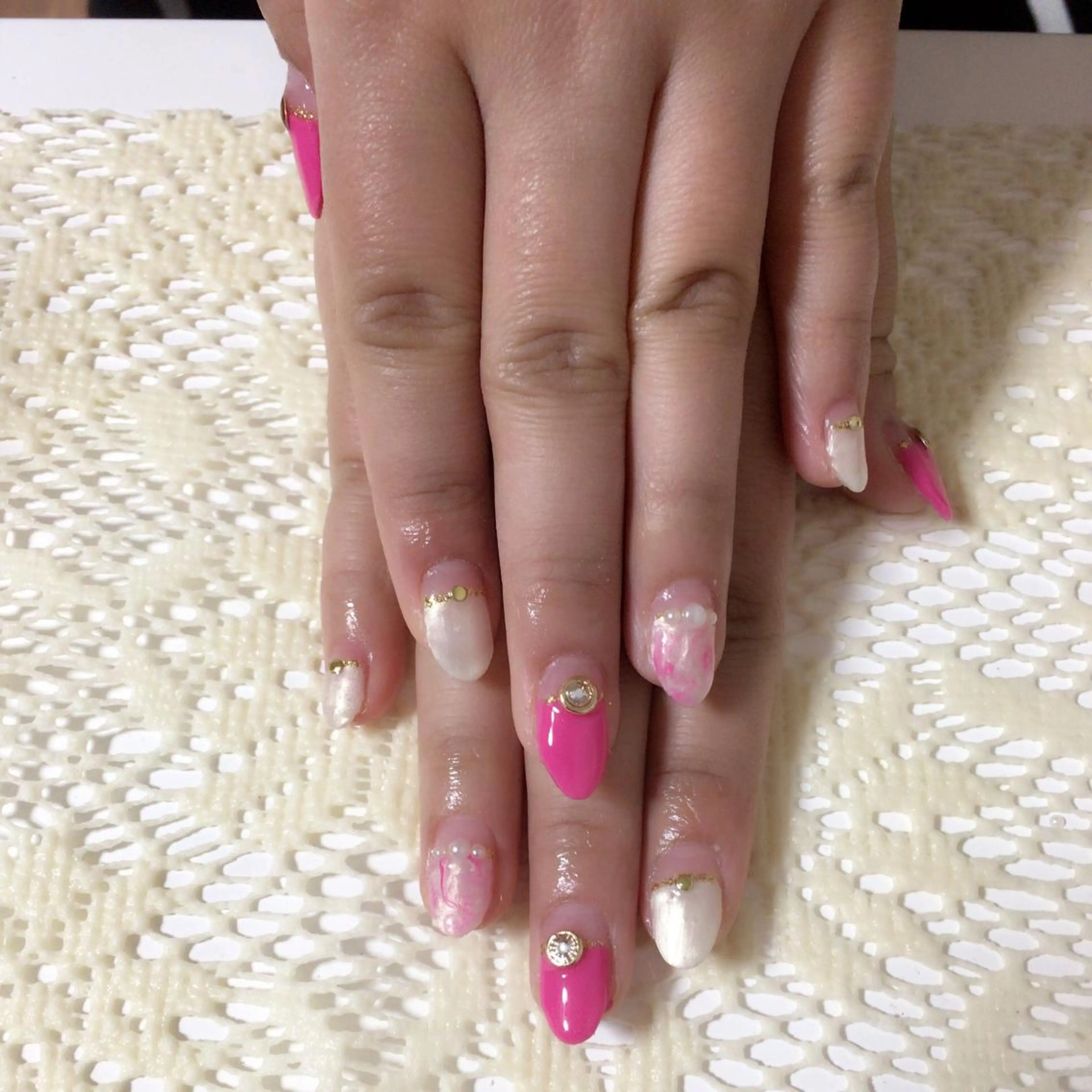 ネイル ジェルネイル ソフトジェル 藤 あやのネイルデザイン