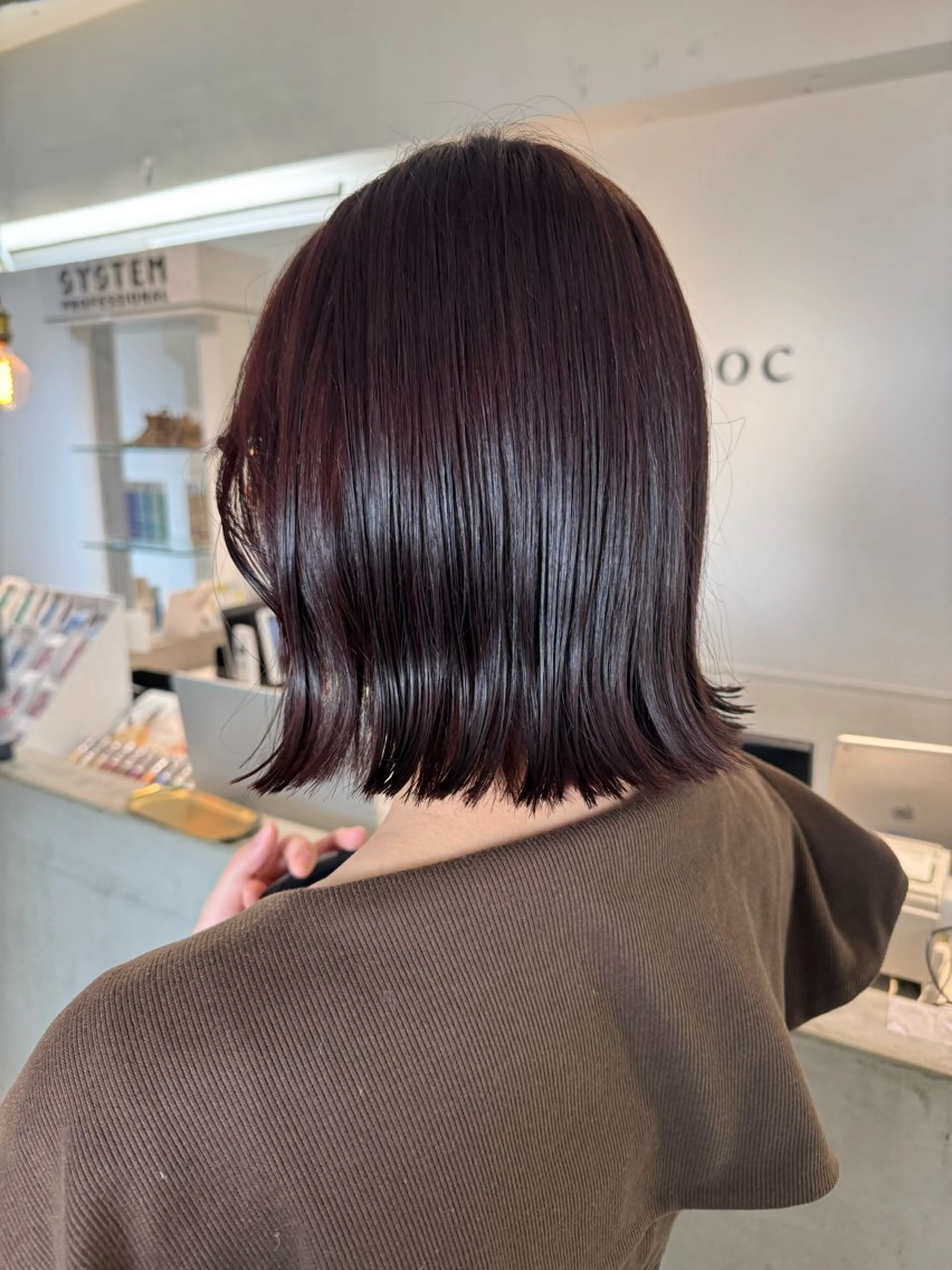 【平日限定】外国人風くすみColor+cutの写真