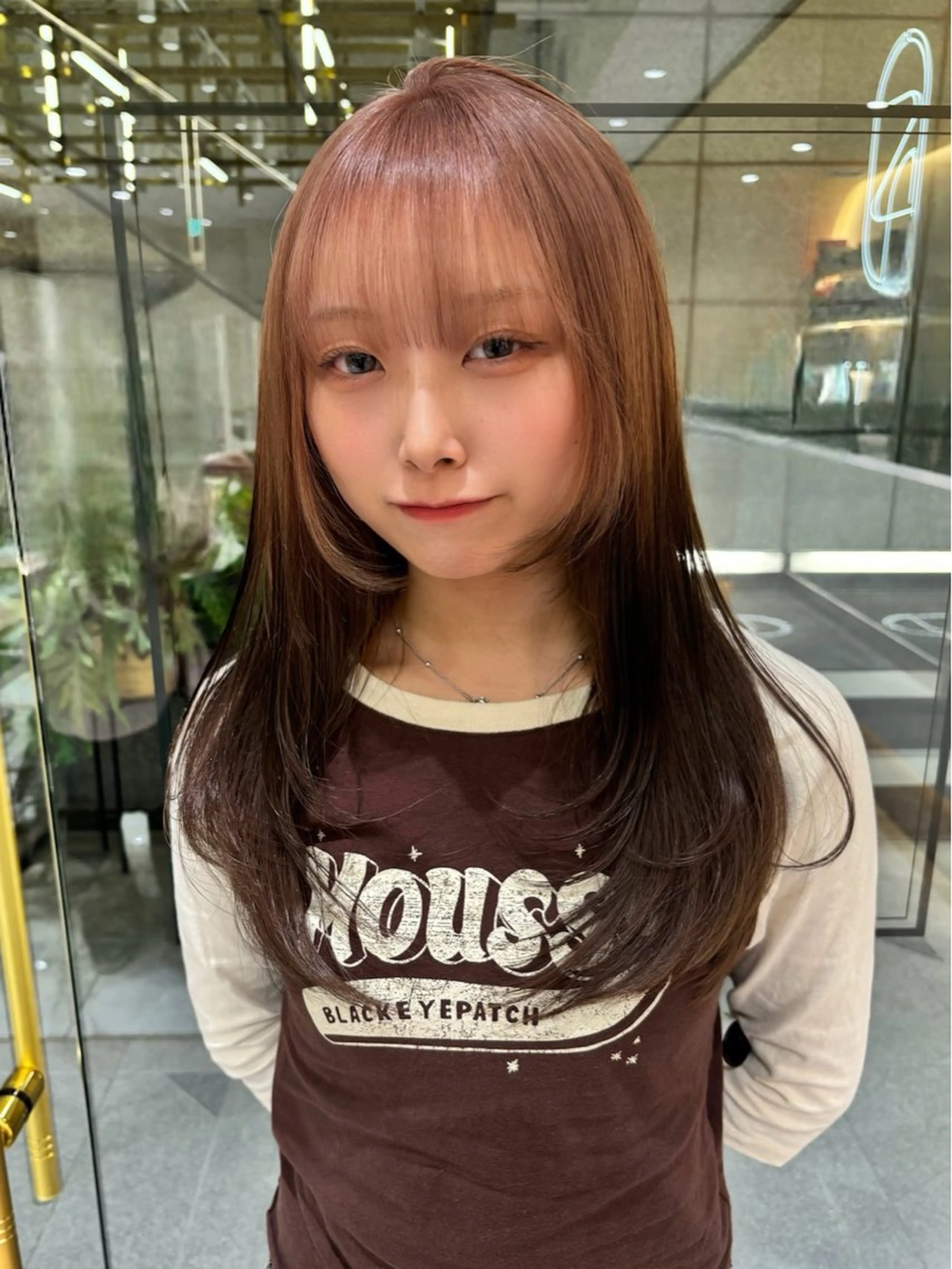 セミロング カラー カット ヘアカラー トリートメント 🥇メンズパーマ /縮毛矯正/木村神心のヘアスタイル