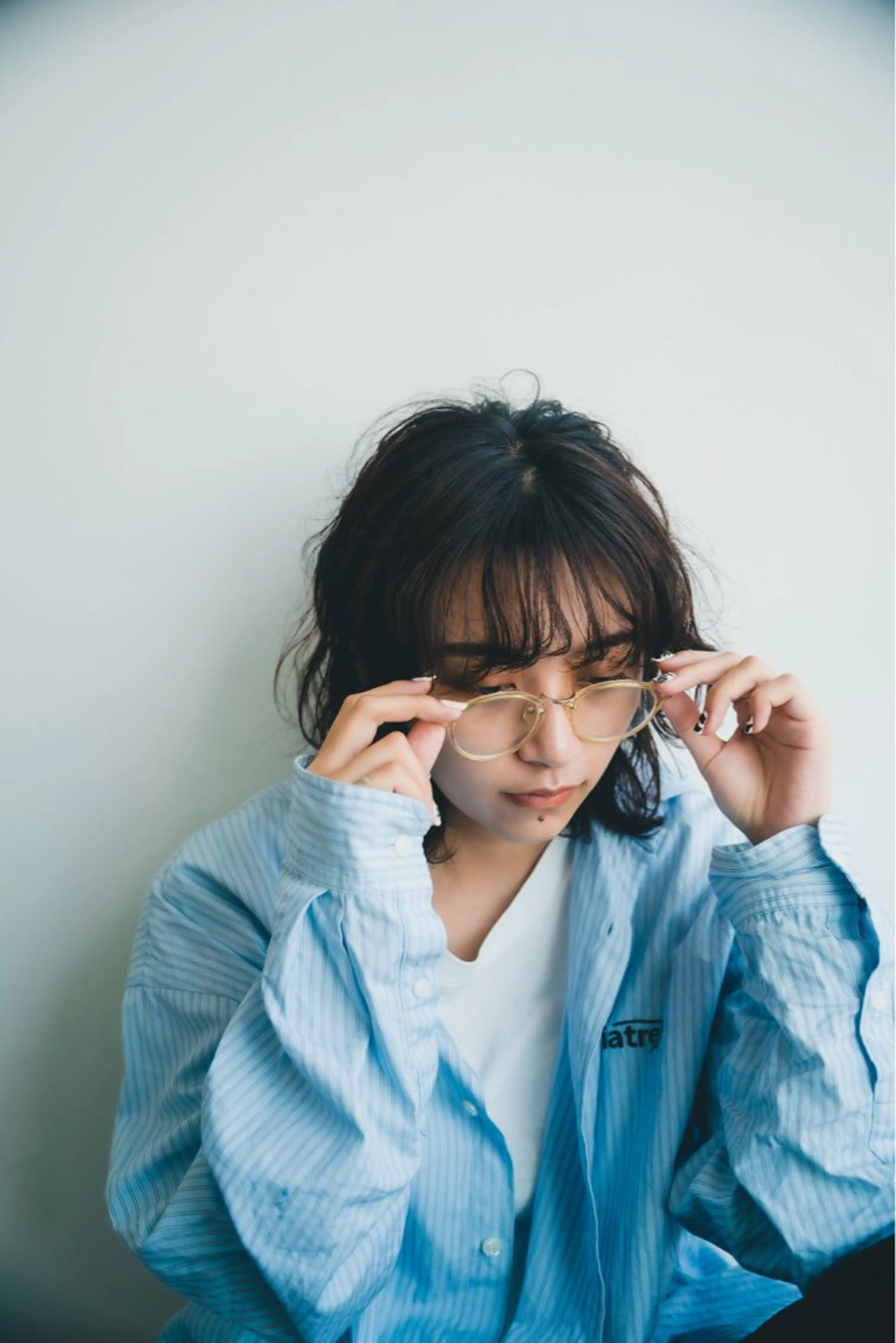 ミディアム パーマ ササキ ヨシヒトのヘアスタイル