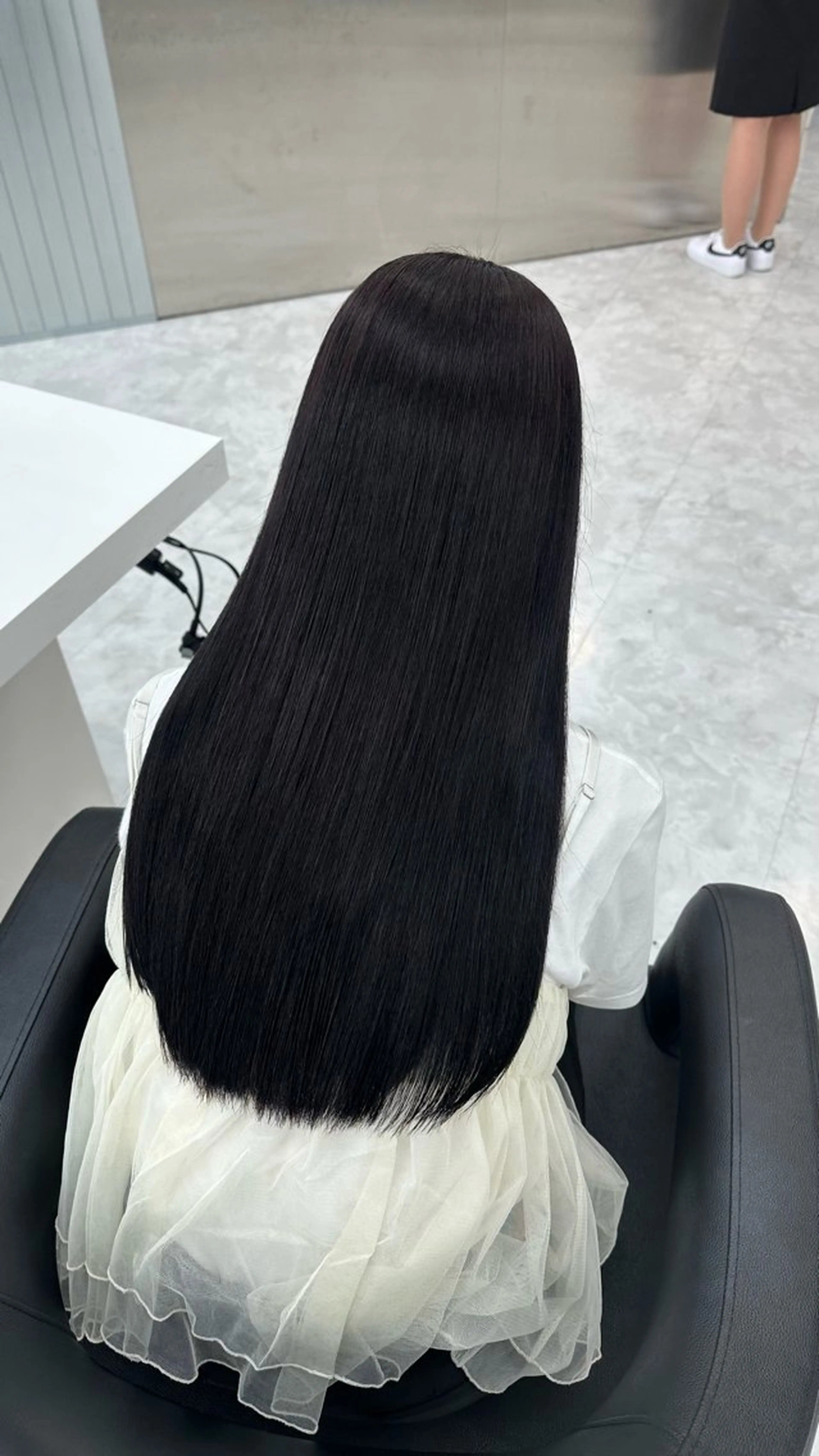 ロング カラー ラベンダーカラー ヘアカラー トリートメント ヘッドスパ ヘアセット ガーリーstyle ❤︎misaki🏹のヘアスタイル