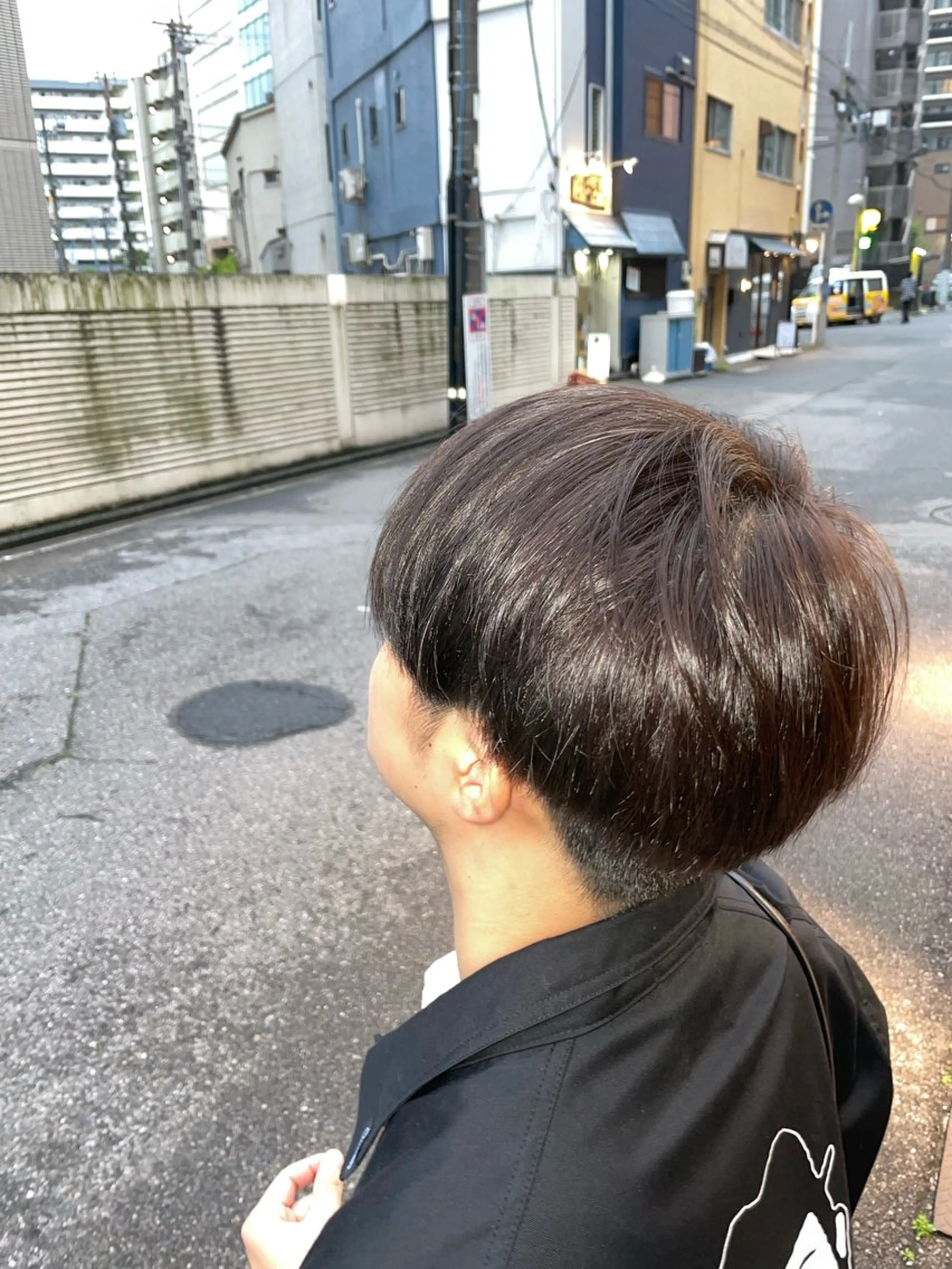 ショート カラー メンズ エクステ ひょう/germeのヘアスタイル