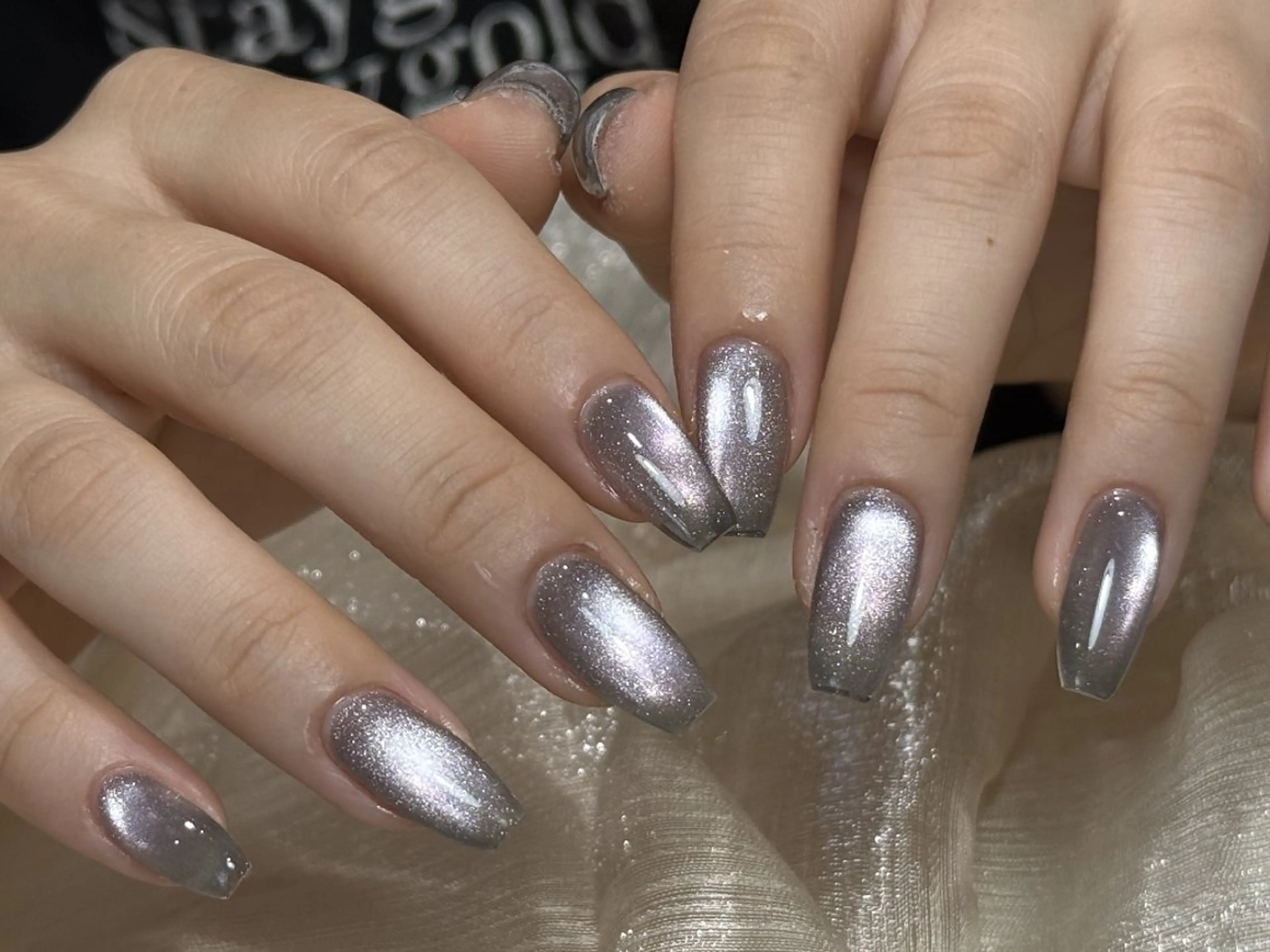 ネイル チークネイル 長さ出し フレンチネイル グラデーション マグネットネイル ハンドネイル ハンドケア ✨Dreamy NORAのネイルデザイン